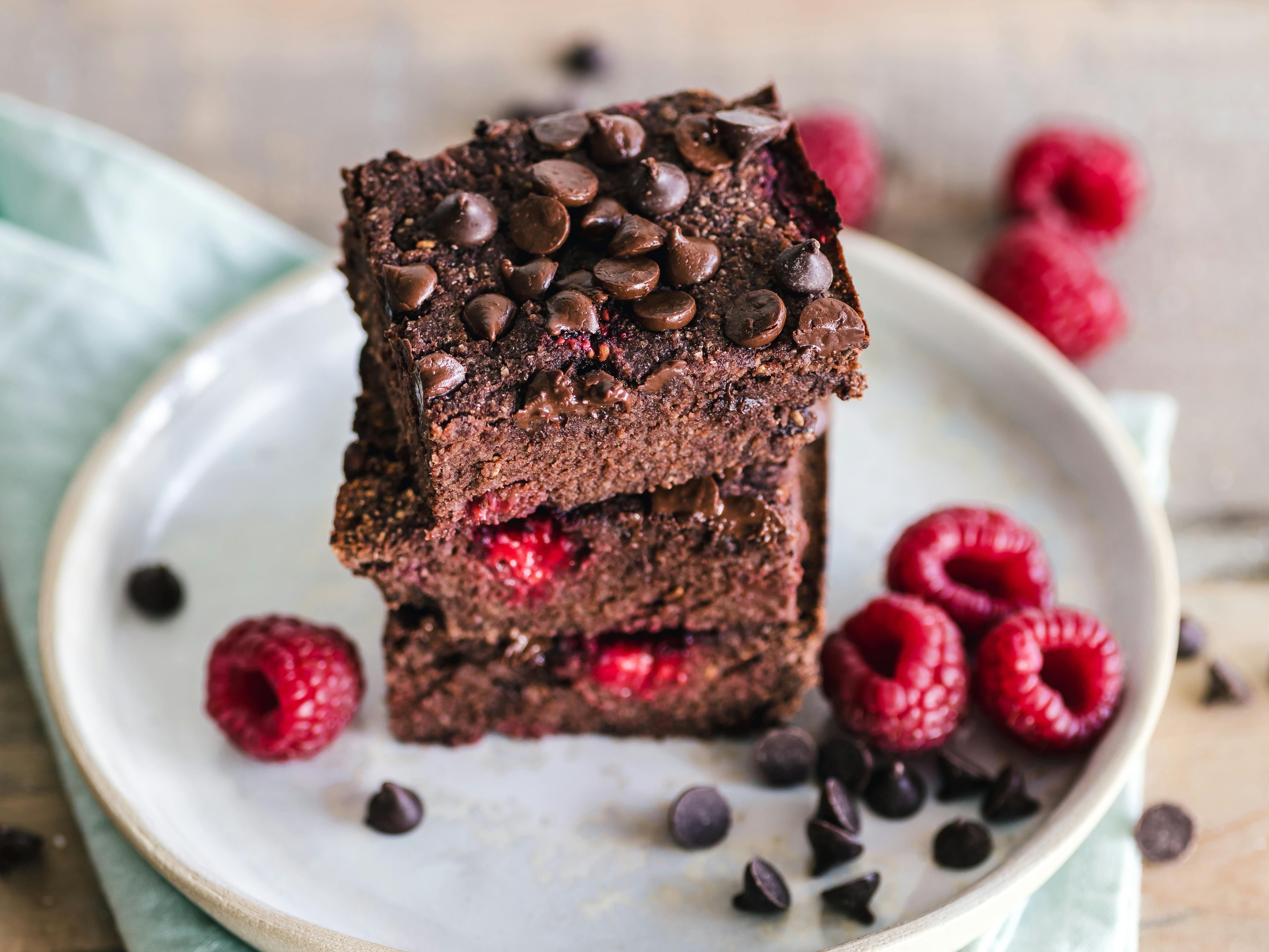 Brownies sur une assiette | Source : Pexels