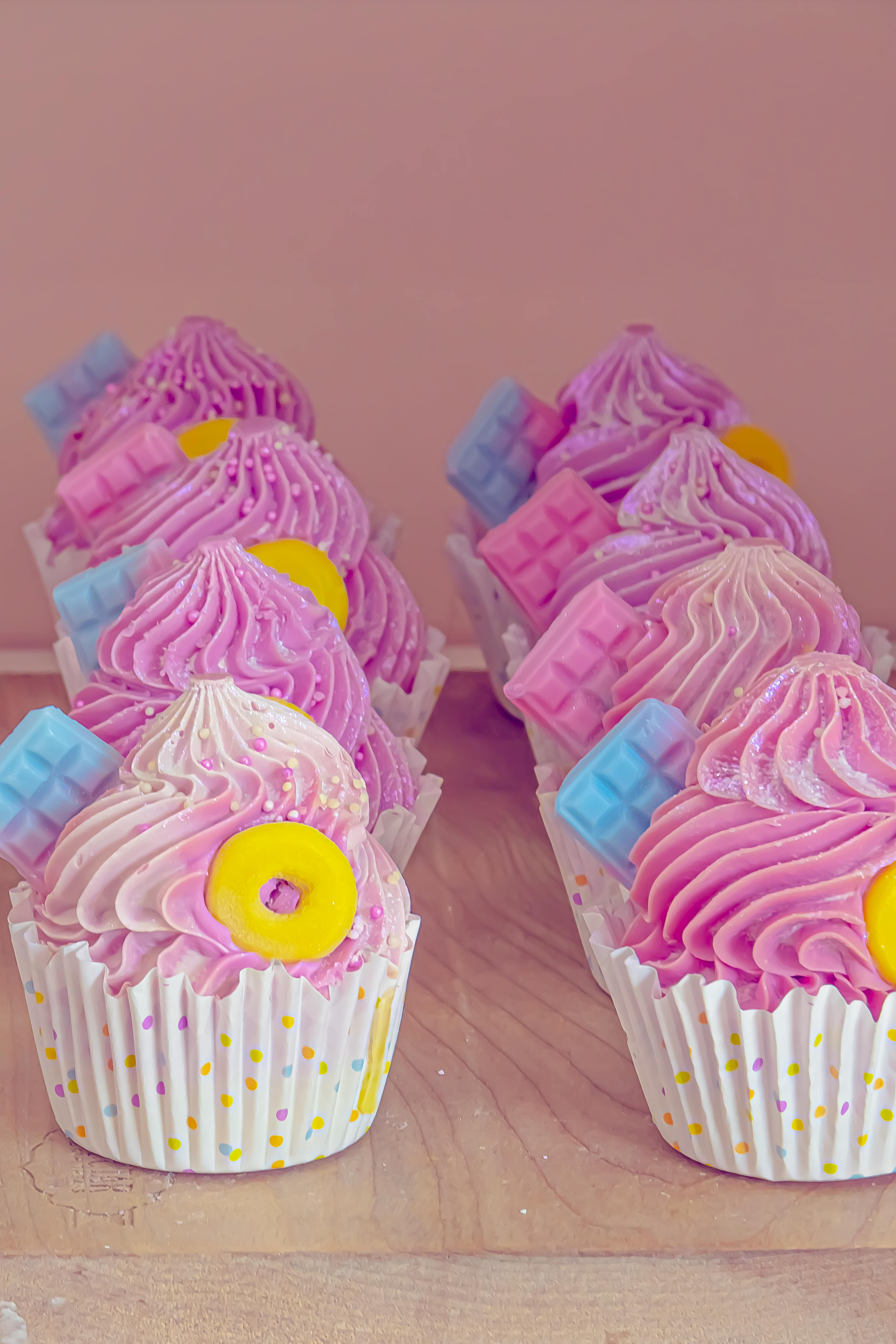 Gâteaux colorés | Source : Pexels