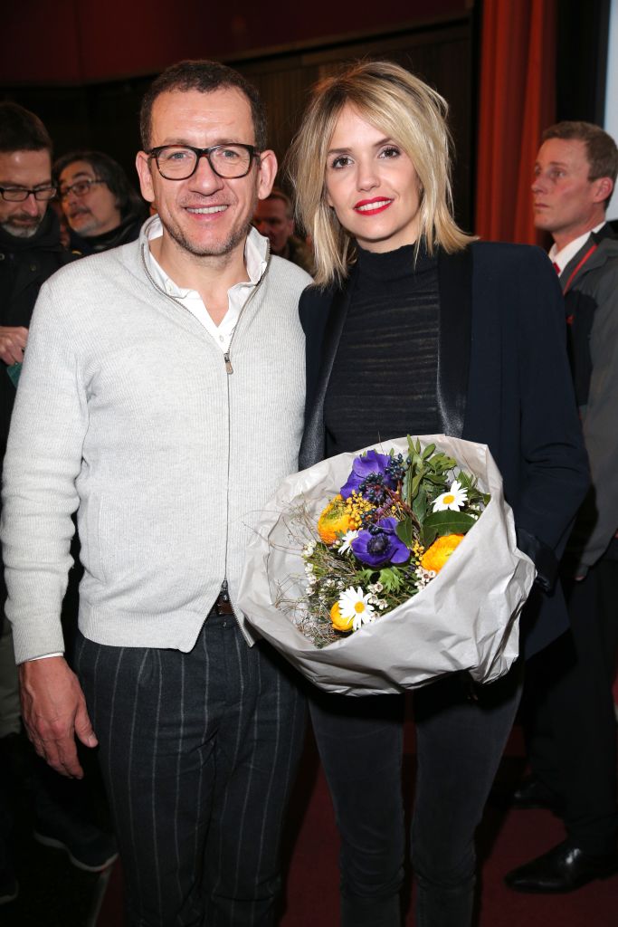 Dany Boon et Laurence Arné lors de la première du film "Les Ch'tis à Paris" au City Kino, le 12 mars 2018 à Munich, en Allemagne I Source : Getty Images