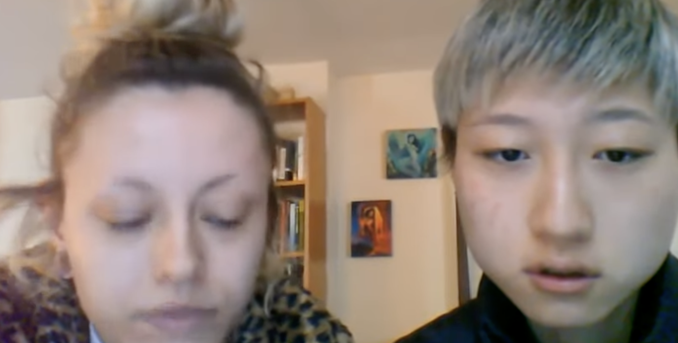 Andi Autumn et Etta Ng photographiées le 30 avril 2018 | Source : YouTube/iNTELLECTUS