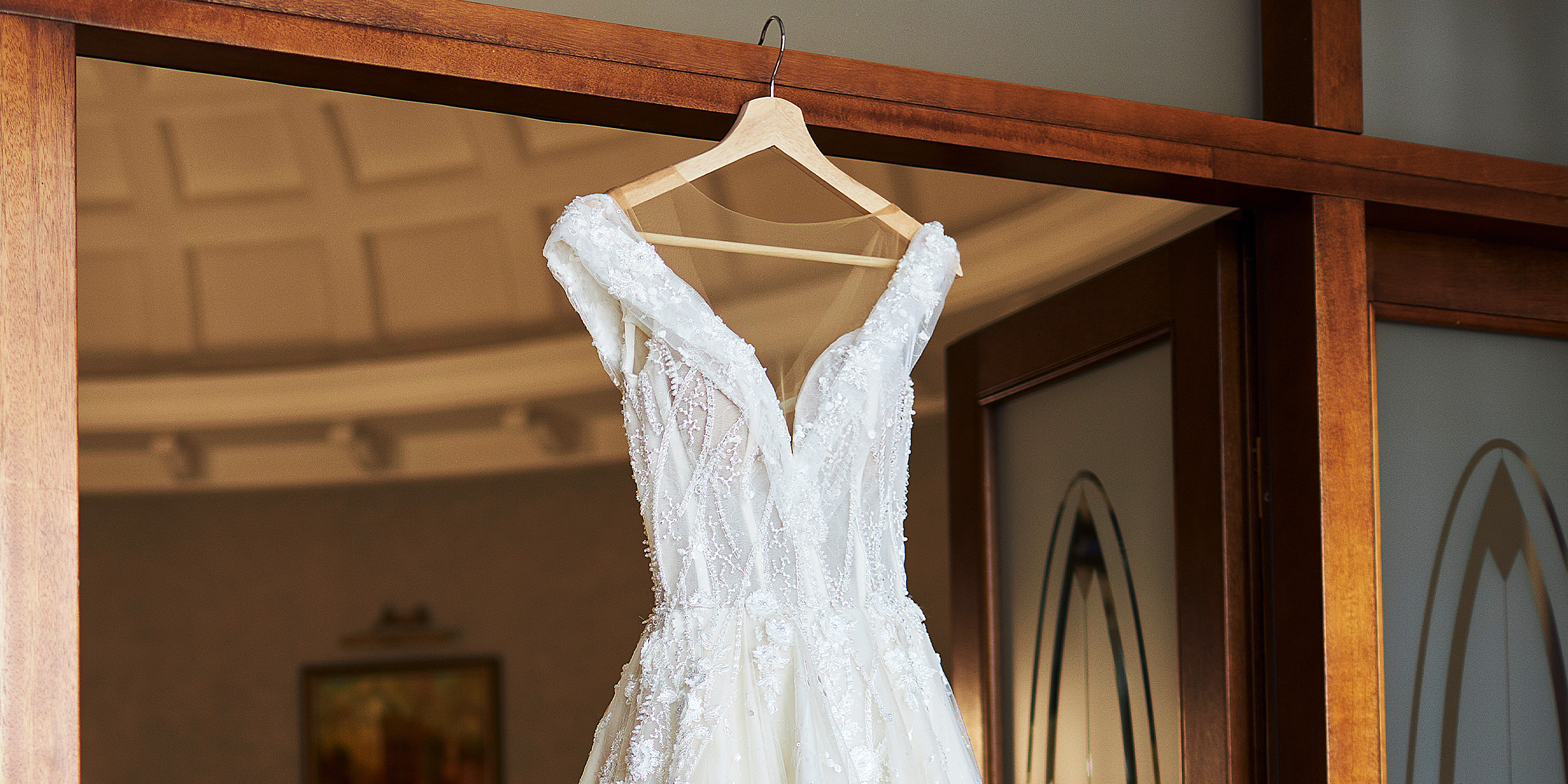 Une robe de mariée | Source : Shutterstock