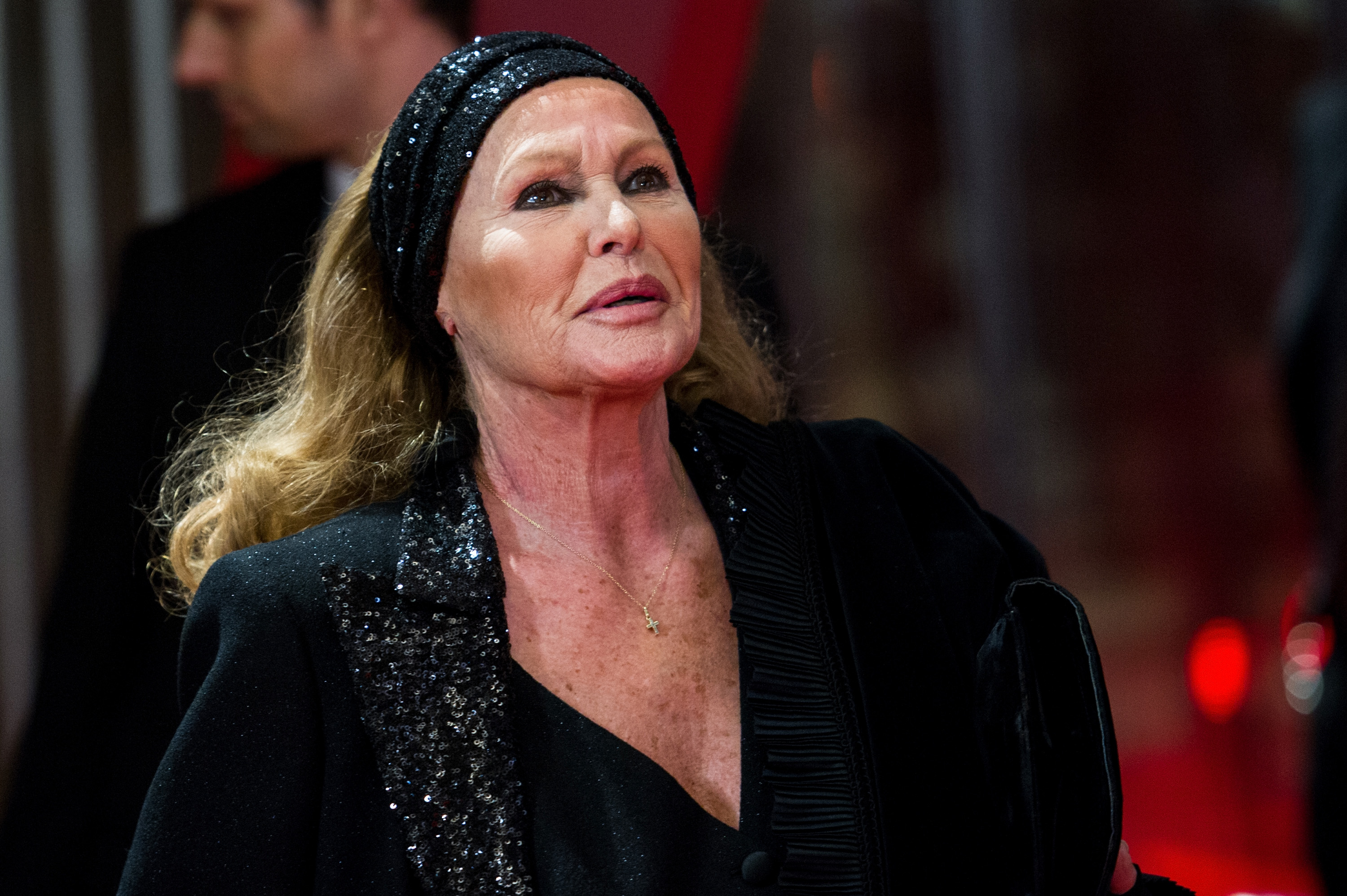 Ursula Andress au gala de Berne en son honneur célébrant les 50 ans des films James Bond, le 3 novembre 2012, à Berne, en Suisse. | Source : Getty Images