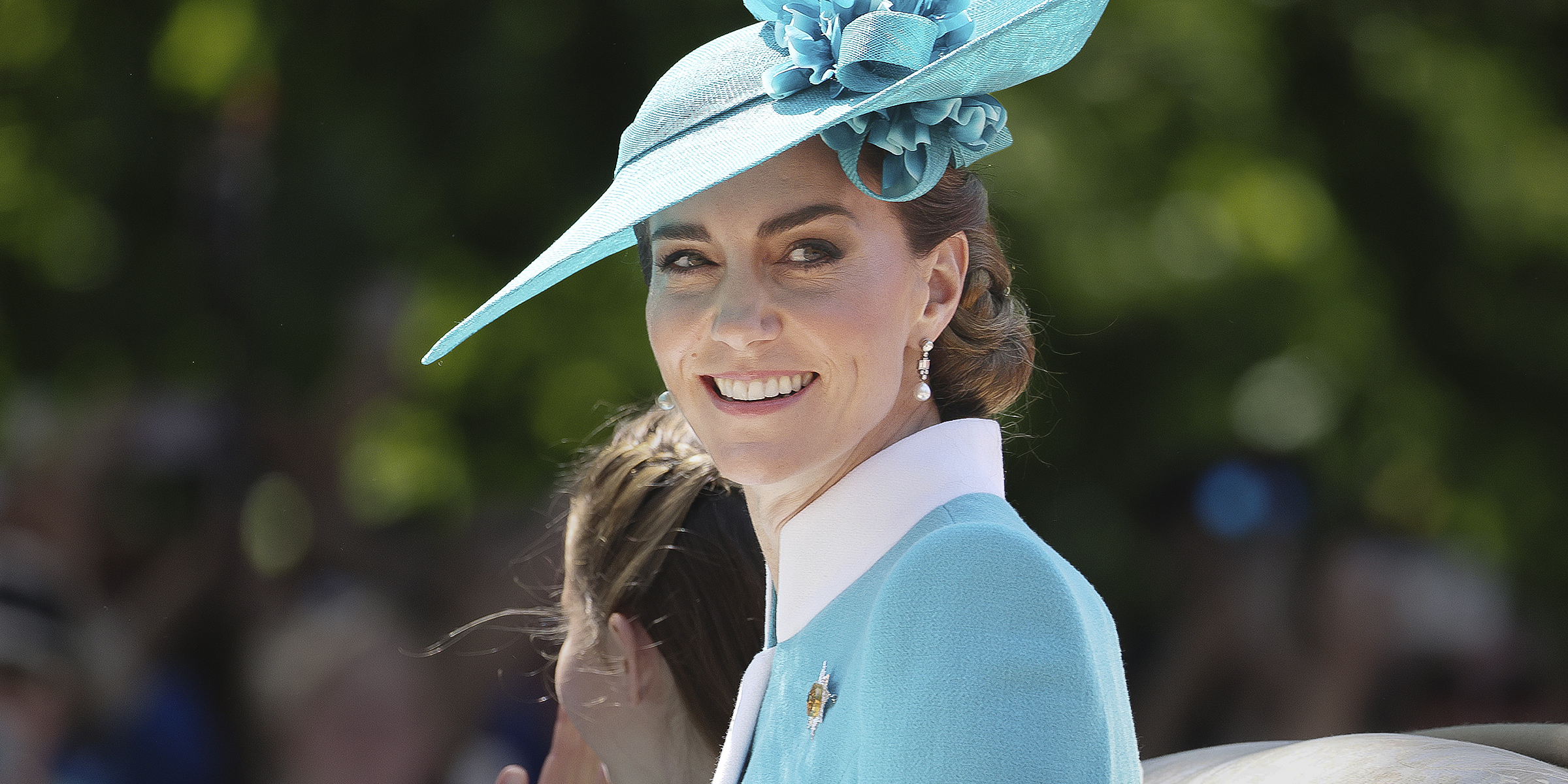 La princesse Catherine et la princesse Charlotte de Galles | Source : Getty Images