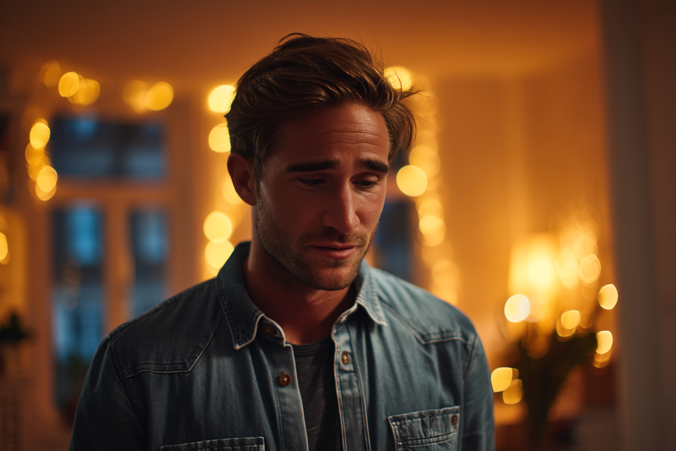 Un homme qui a honte | Source : Midjourney