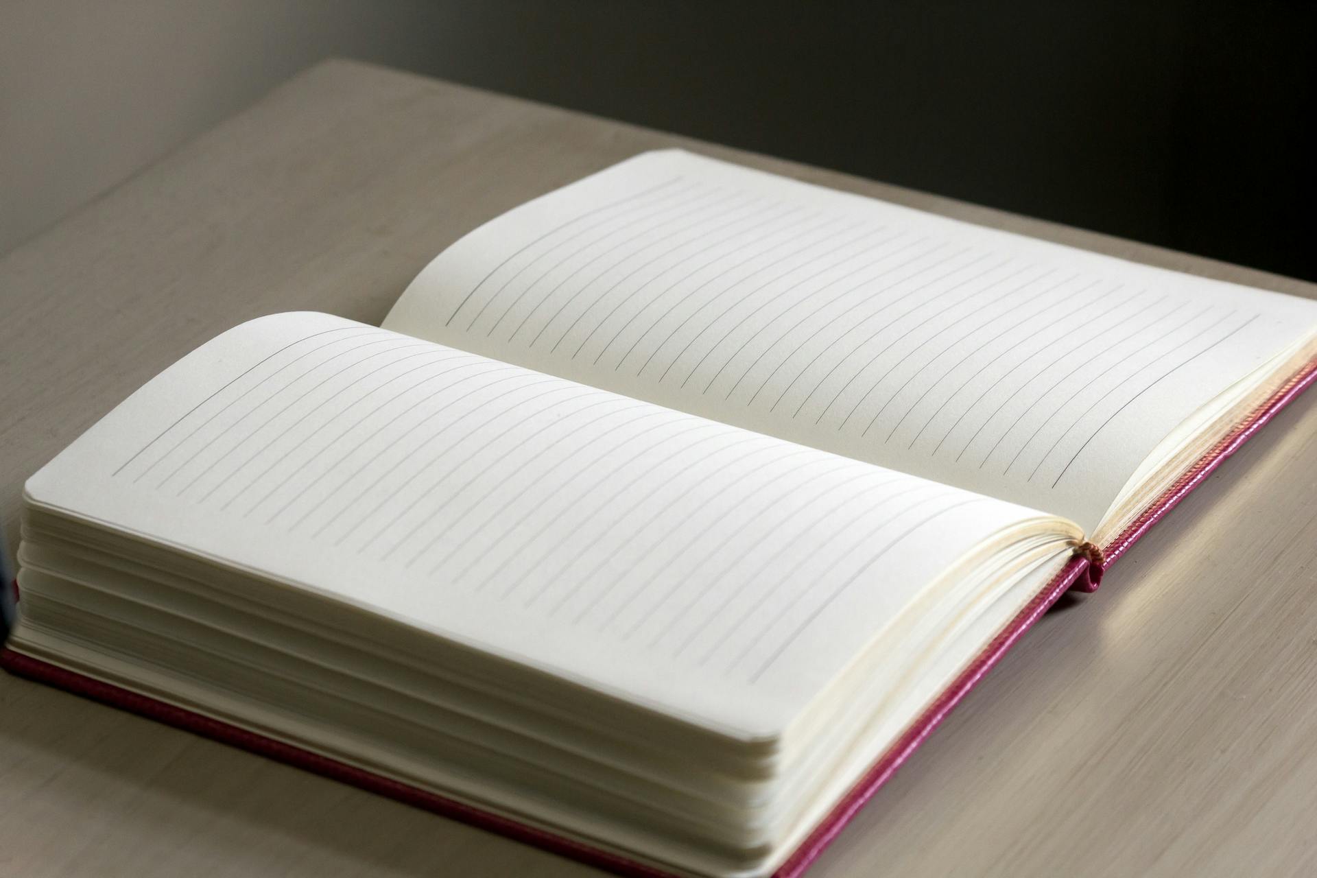 Un journal ouvert | Source : Pexels