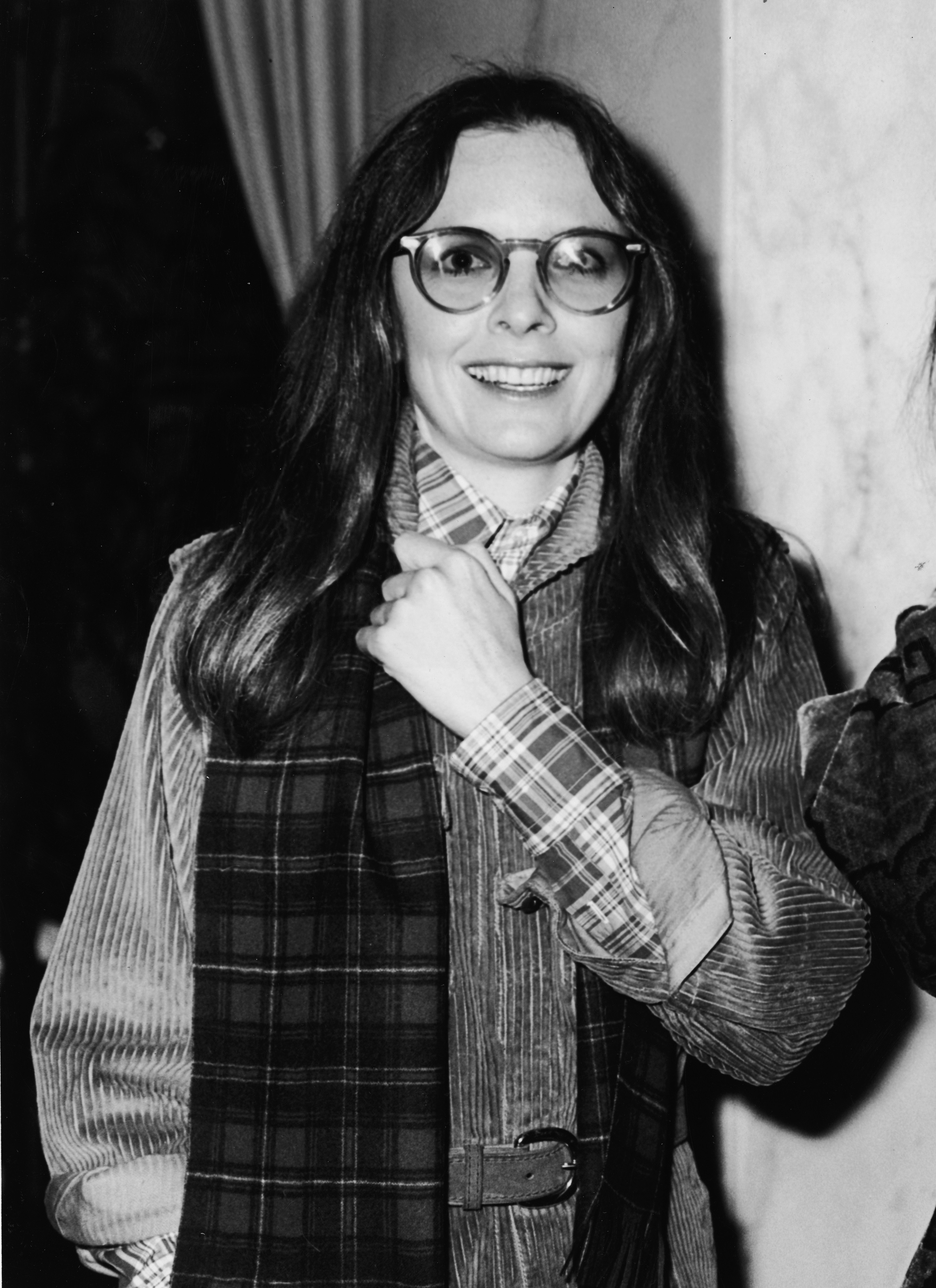 Diane Keaton à une fête en l'honneur de Muhammad Ali en novembre 1975. | Source : Getty Images