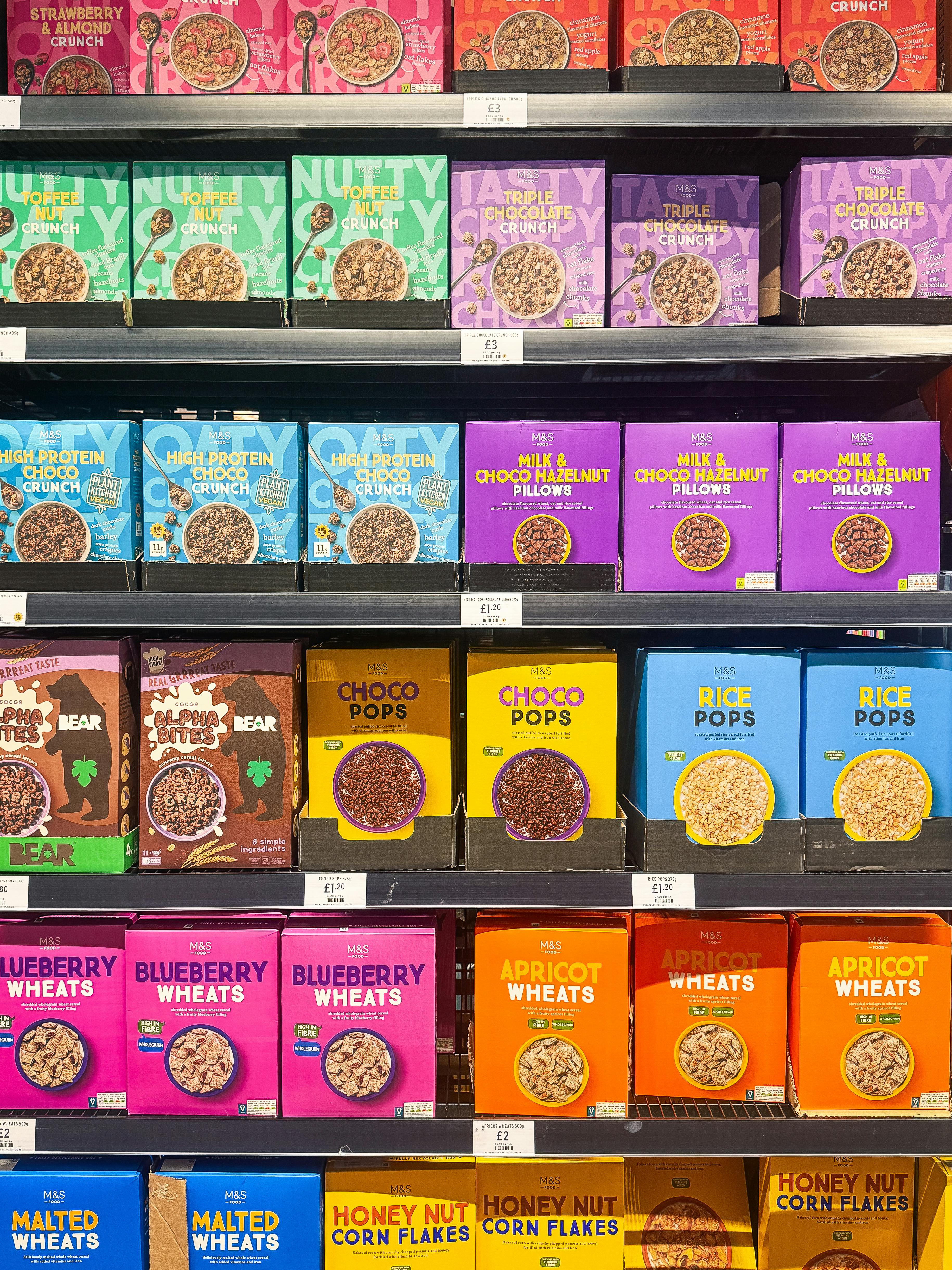 Des céréales d'une épicerie | Source : Pexels