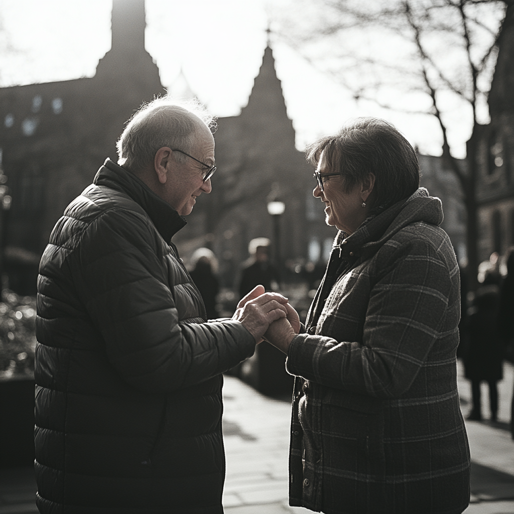 Un homme qui propose | Source : Midjourney