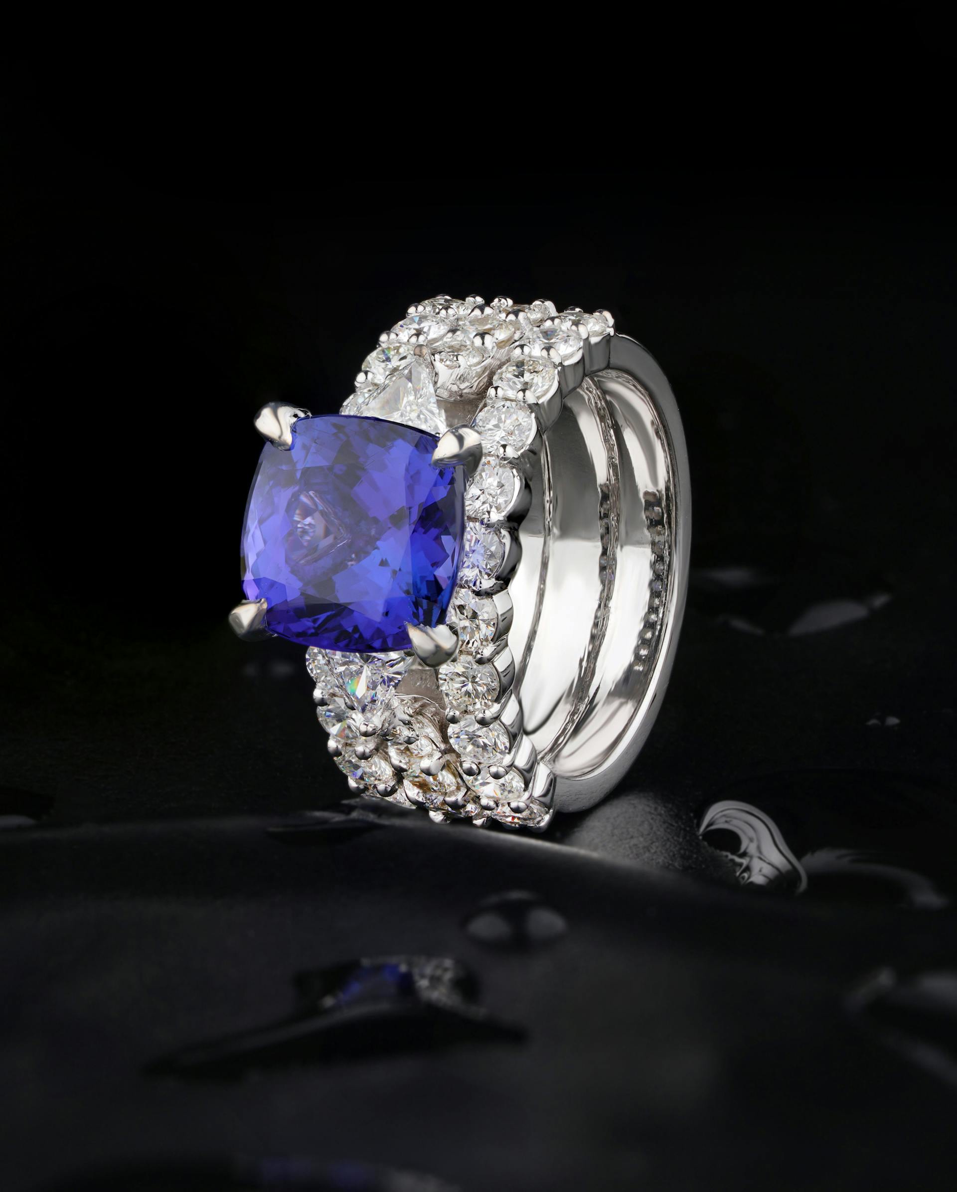 Une bague en saphir | Source : Pexels