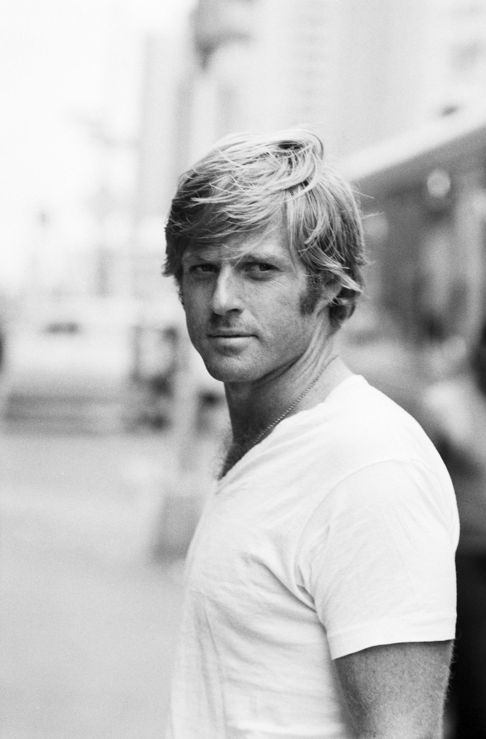 Robert Redford pendant le tournage de « Three Days of the Condor » à New York, vers 1970. | Source : Getty Images