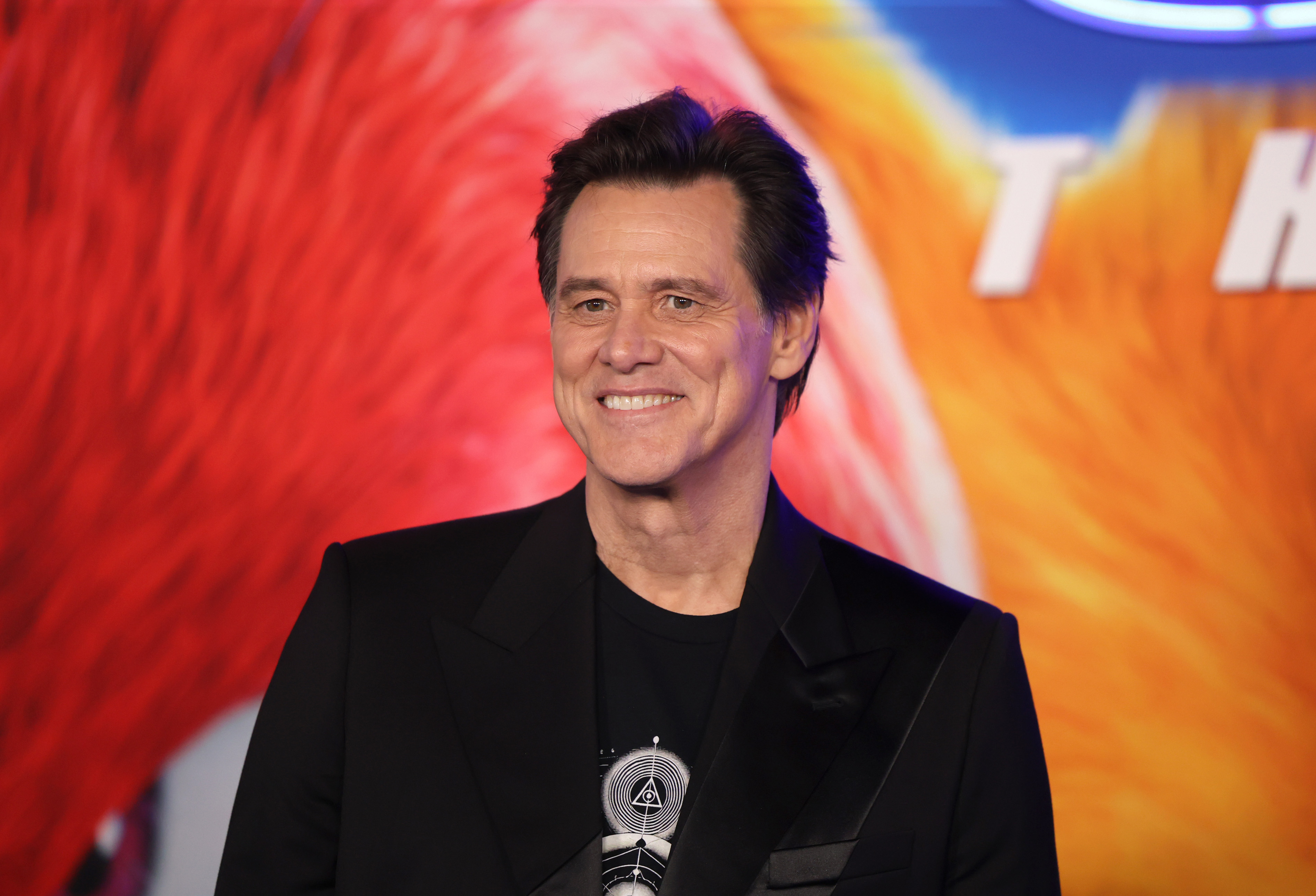 Jim Carrey arrive à la première de « Sonic the Hedgehog 3 » au TCL Chinese Theatre de Los Angeles, en Californie, le 16 décembre 2024 | Source : Getty Images