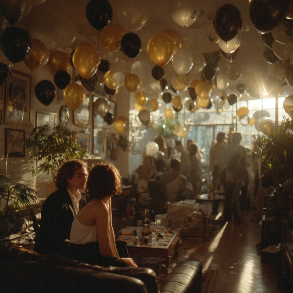 Une fête de maison | Source : Midjourney