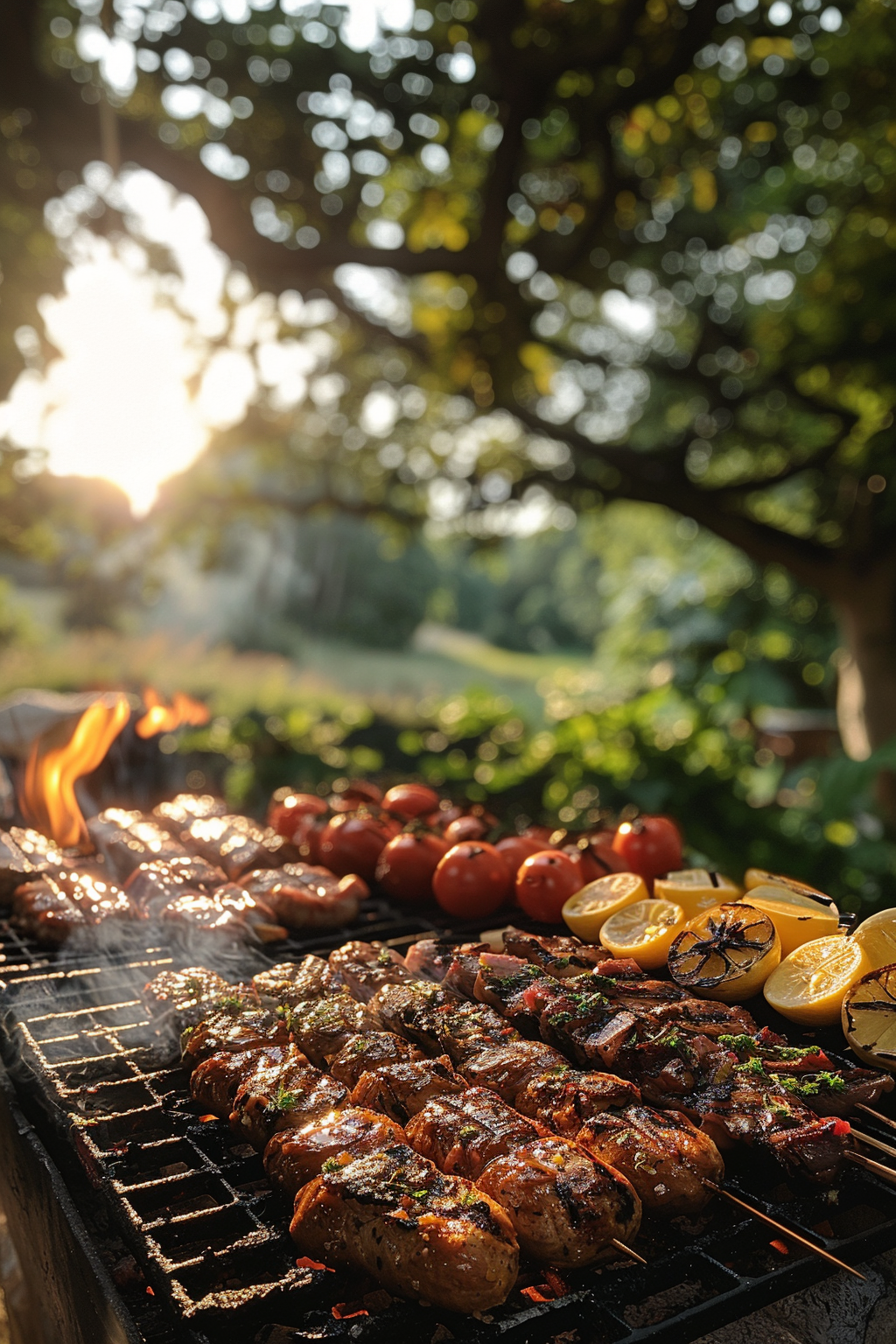 Un barbecue | Source : Midjourney