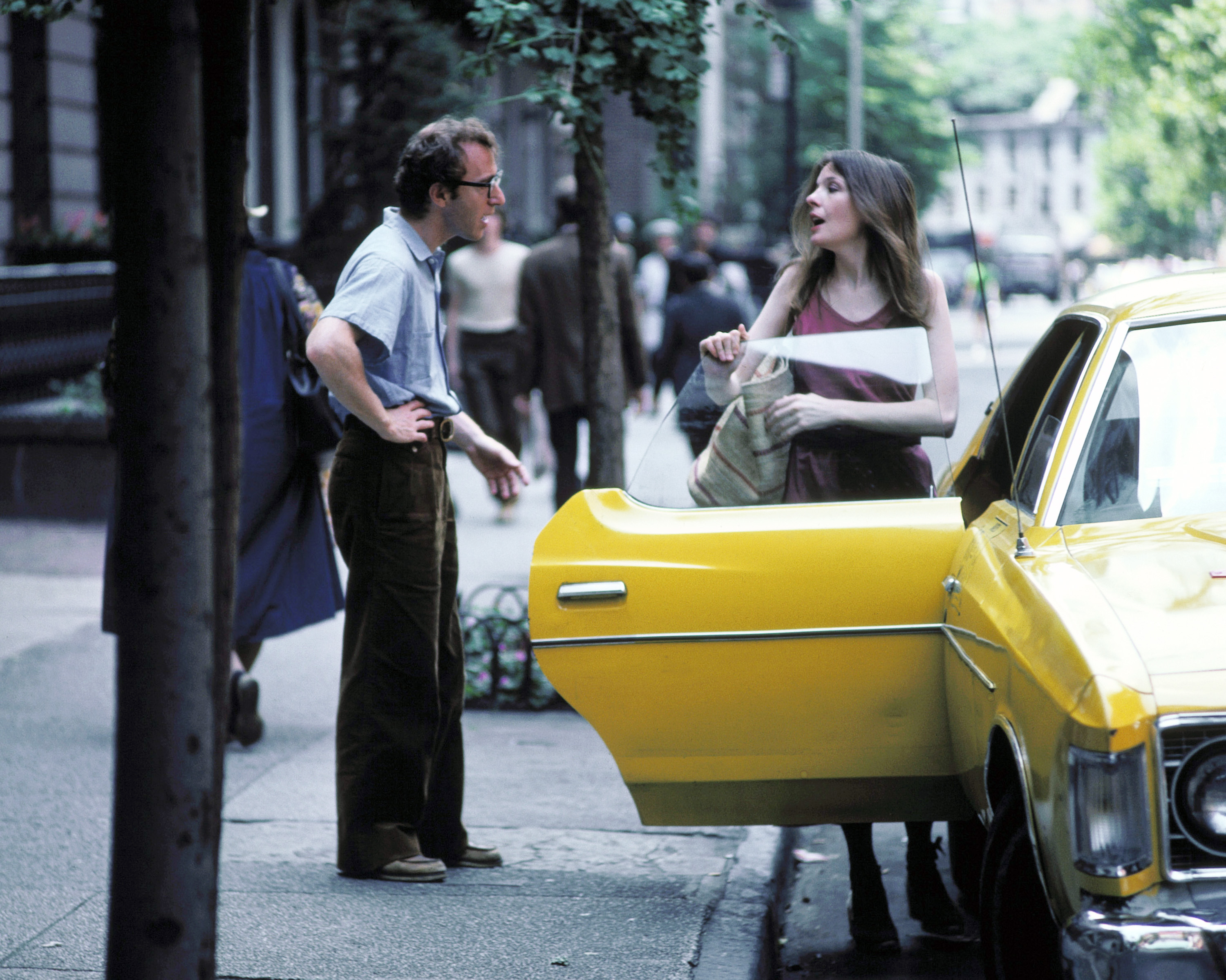 Woody Allen et Diane Keaton dans « Annie Hall » en 1977 | Source : Getty Images