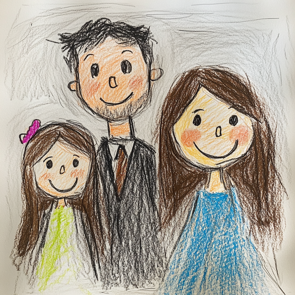 Dessin d'enfant | Source : Midjourney