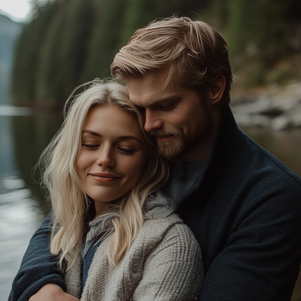 Un couple amoureux | Source : Midjourney