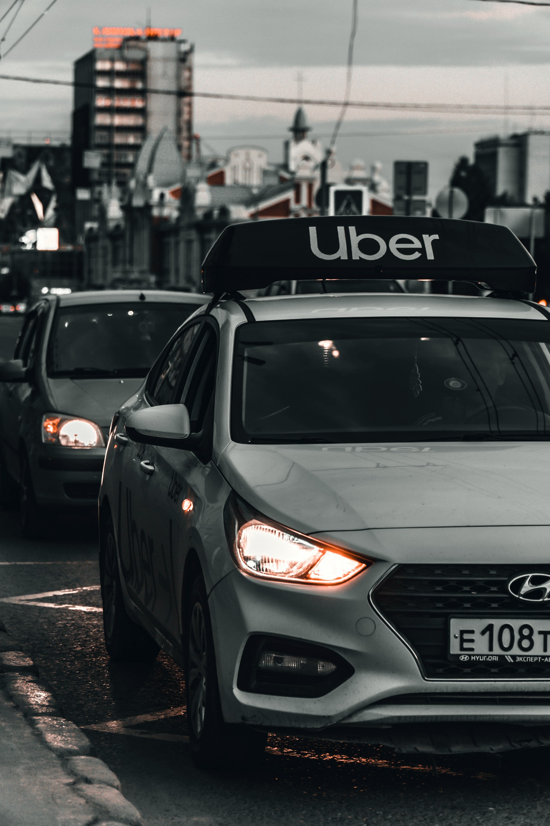Un taxi Uber | Source : Unsplash