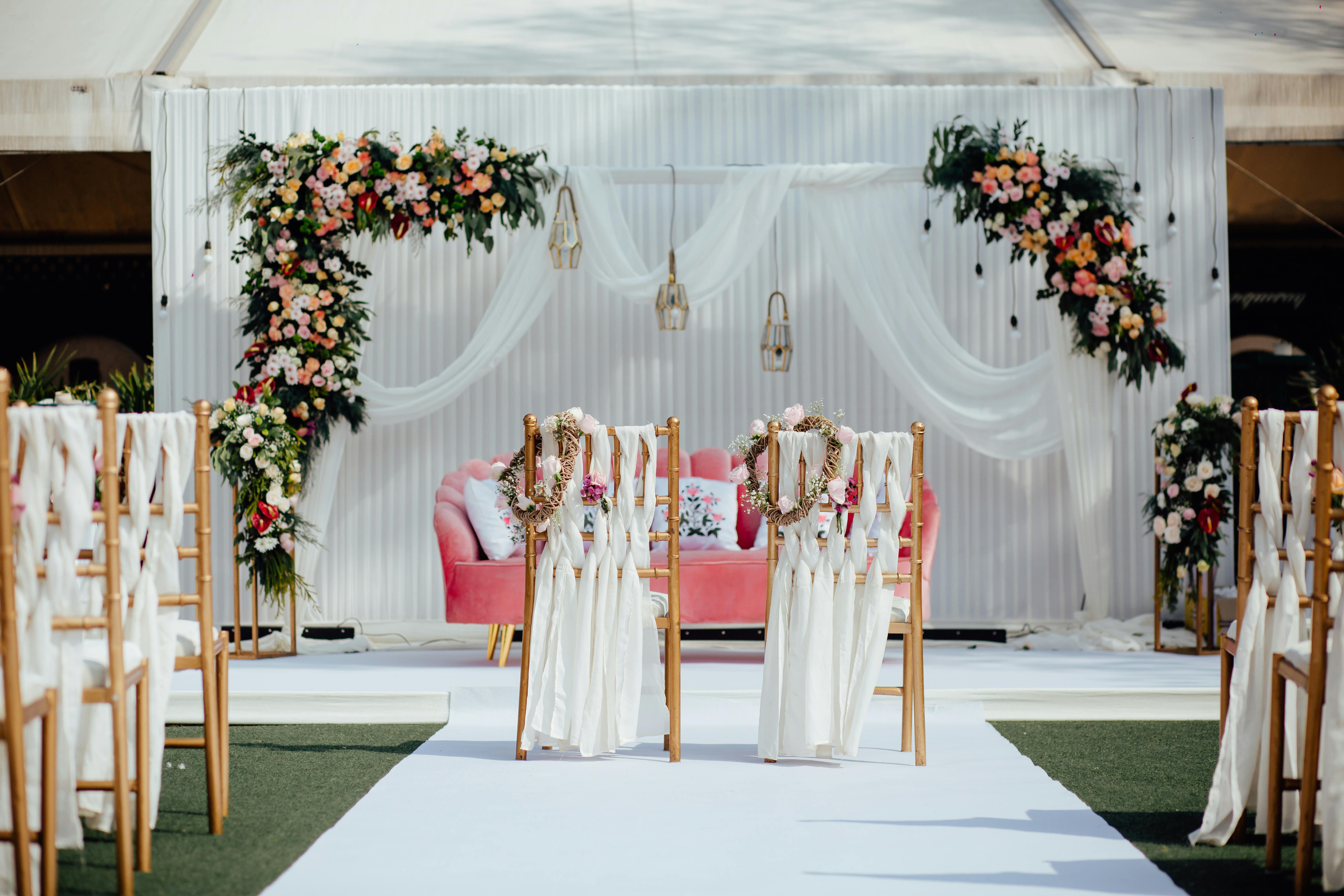 Un lieu de mariage dans un jardin | Source : Pexels