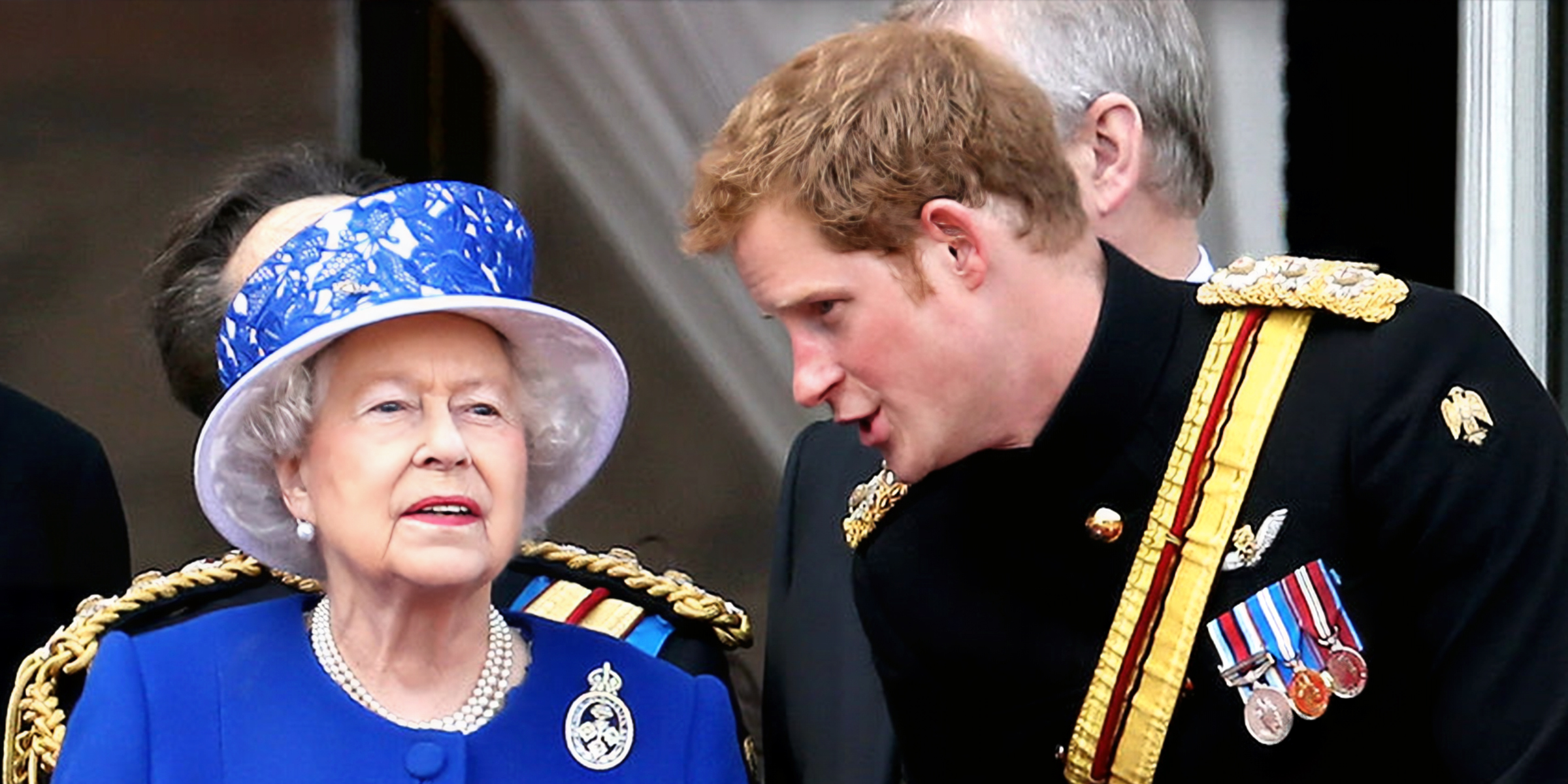 La reine Élisabeth II et le prince Harry, duc de Sussex | Source : Getty Images