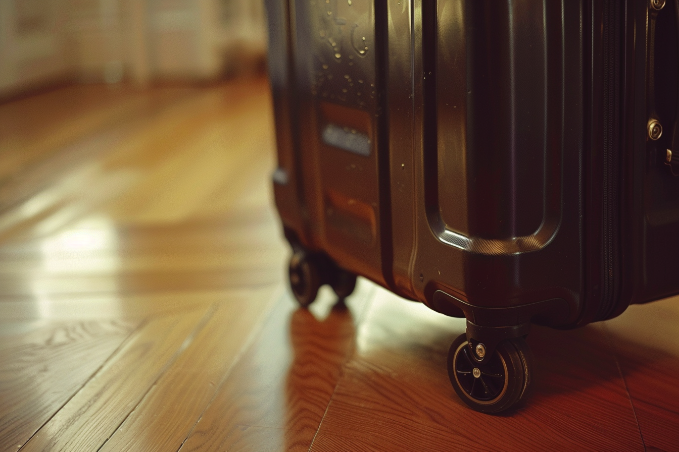 Gros plan sur une valise | Source : Midjourney