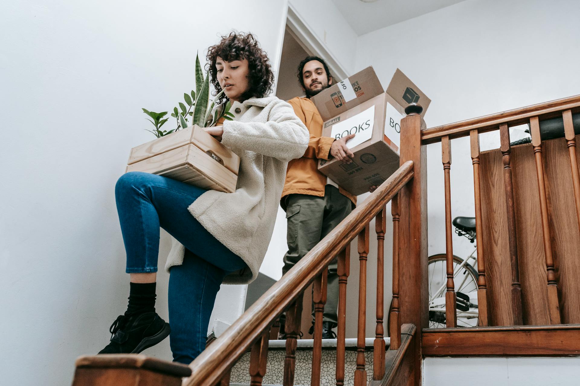 Un couple qui déménage | Source : Pexels