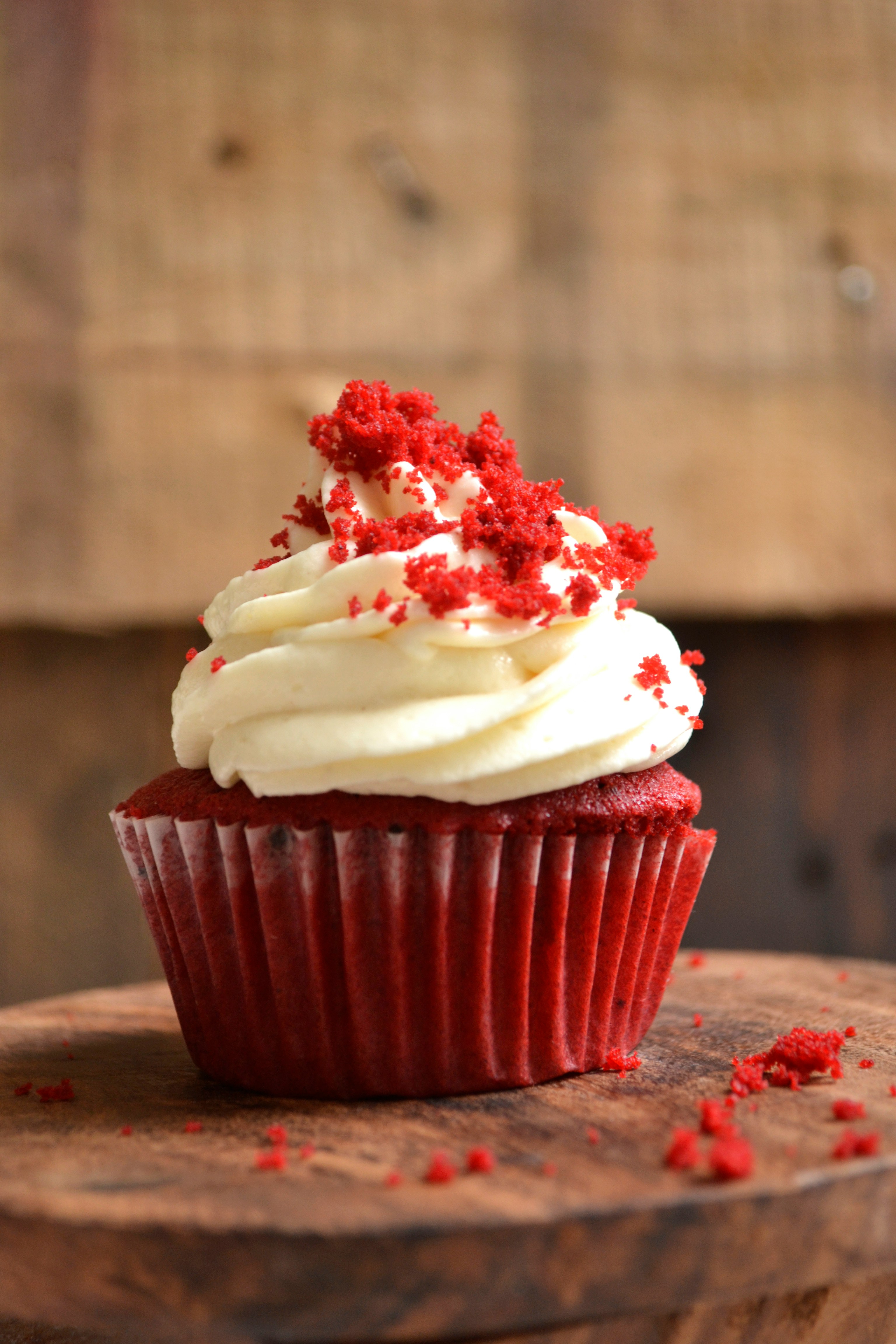 Un cupcake de velours rouge | Source : Unsplash