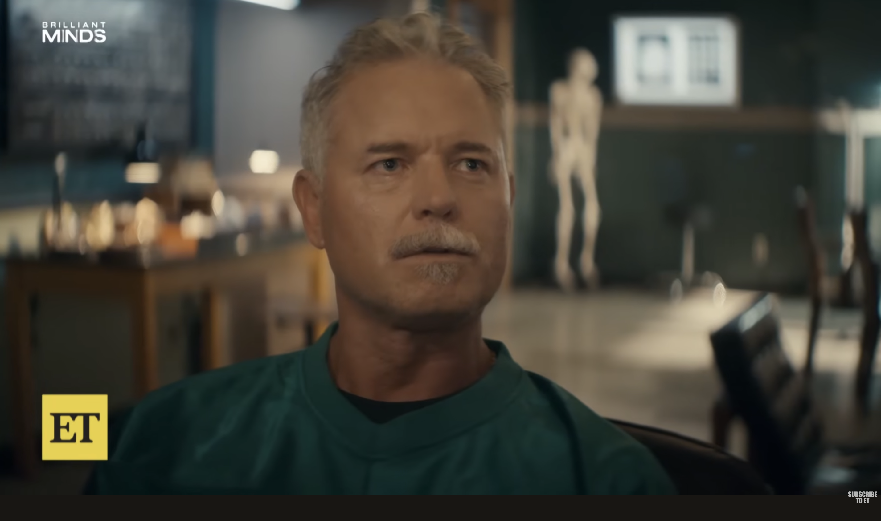 Eric Dane dans « Brilliant Minds », daté du 4 décembre 2025 | Source : YouTube/EntertainmentTonight