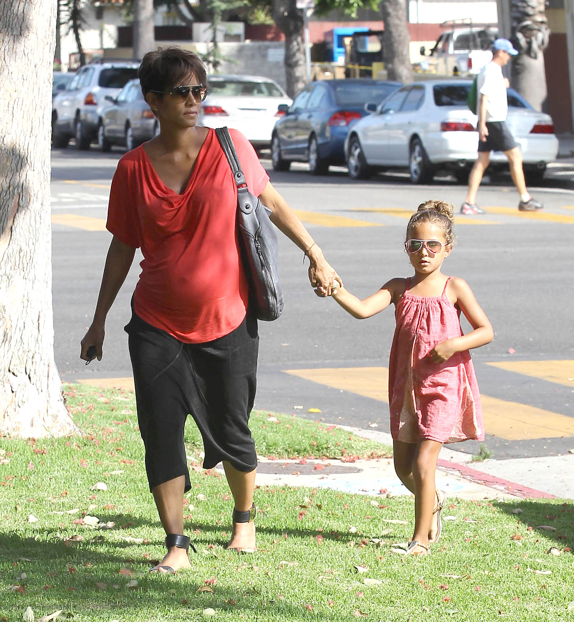 Halle Berry et Nahla Ariela Aubry vues le 23 juillet 2013, à Los Angeles, en Californie. | Source : Getty Images