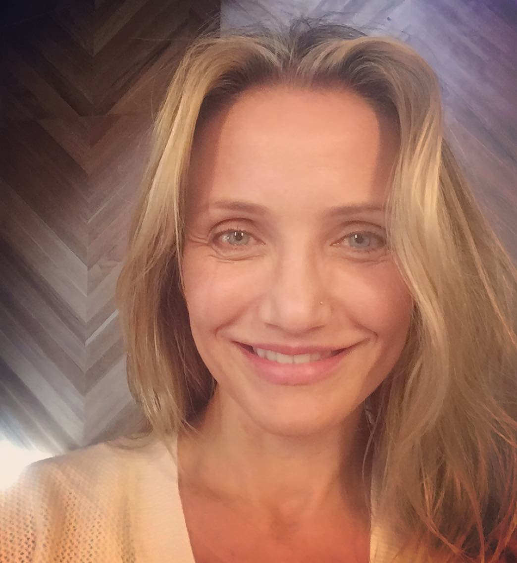 Cameron Diaz sans maquillage dans un post daté du 7 novembre 2015 | Instagram/camerondiaz.