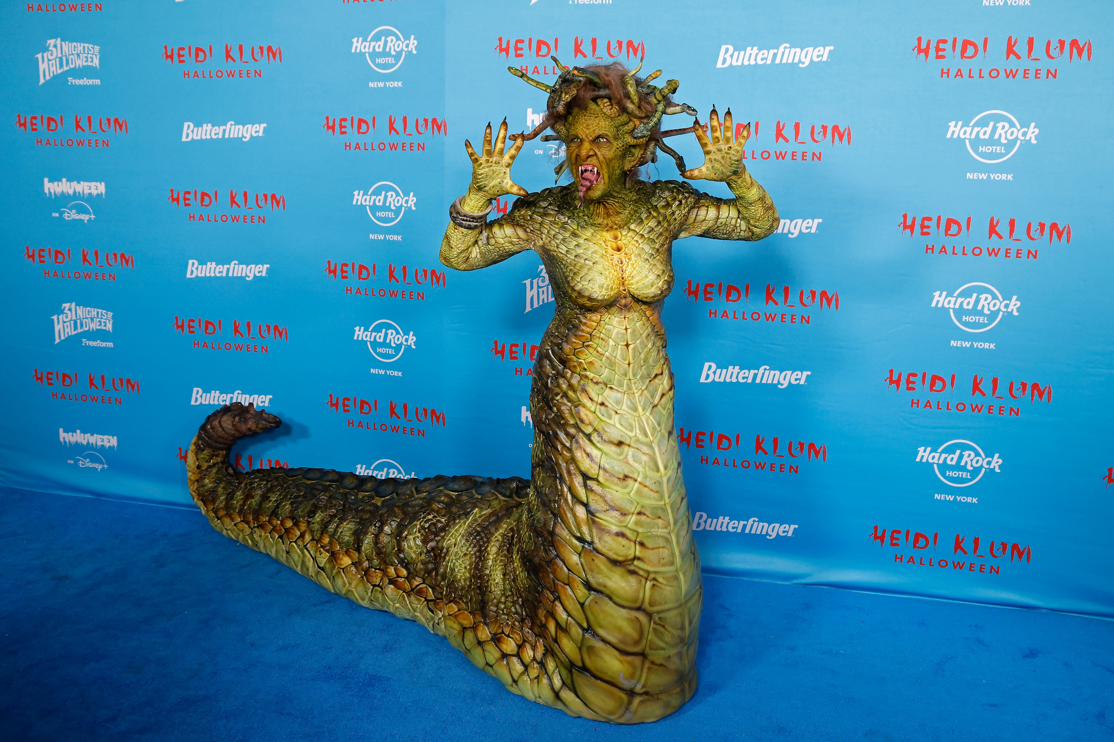 Heidi Klum lors de sa fête d'Halloween 2025, le 31 octobre à New York. | Source : Getty Images