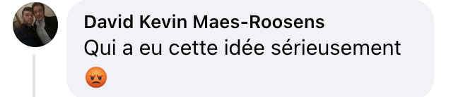 Capture d'écran du commentaire d'un internaute I Source : facebook.com/reel/1715765725710290