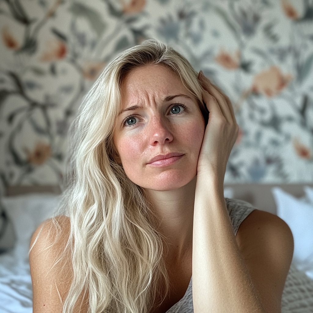 Gros plan sur une femme | Source : Midjourney