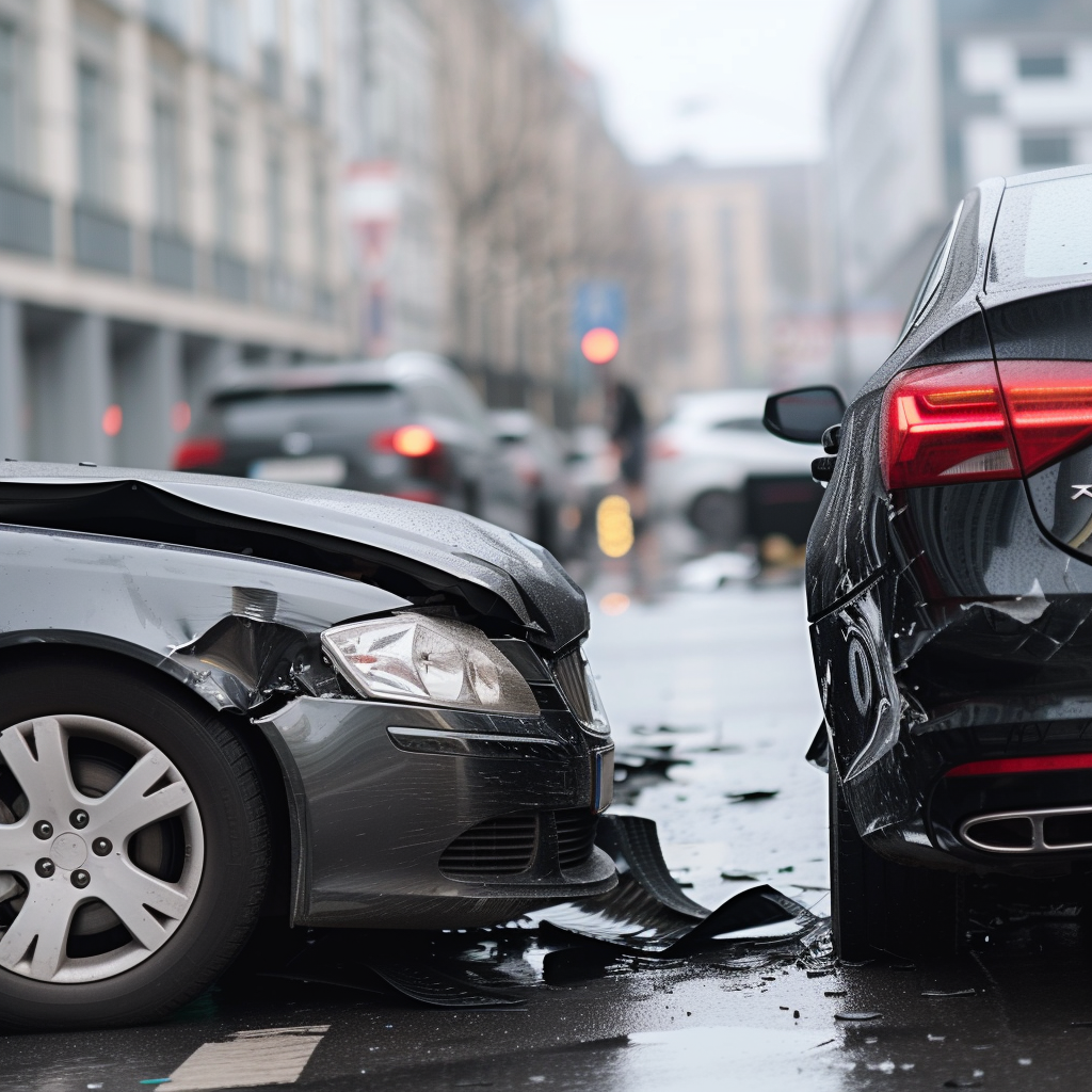 Un accident de voiture | Source : Midjourney