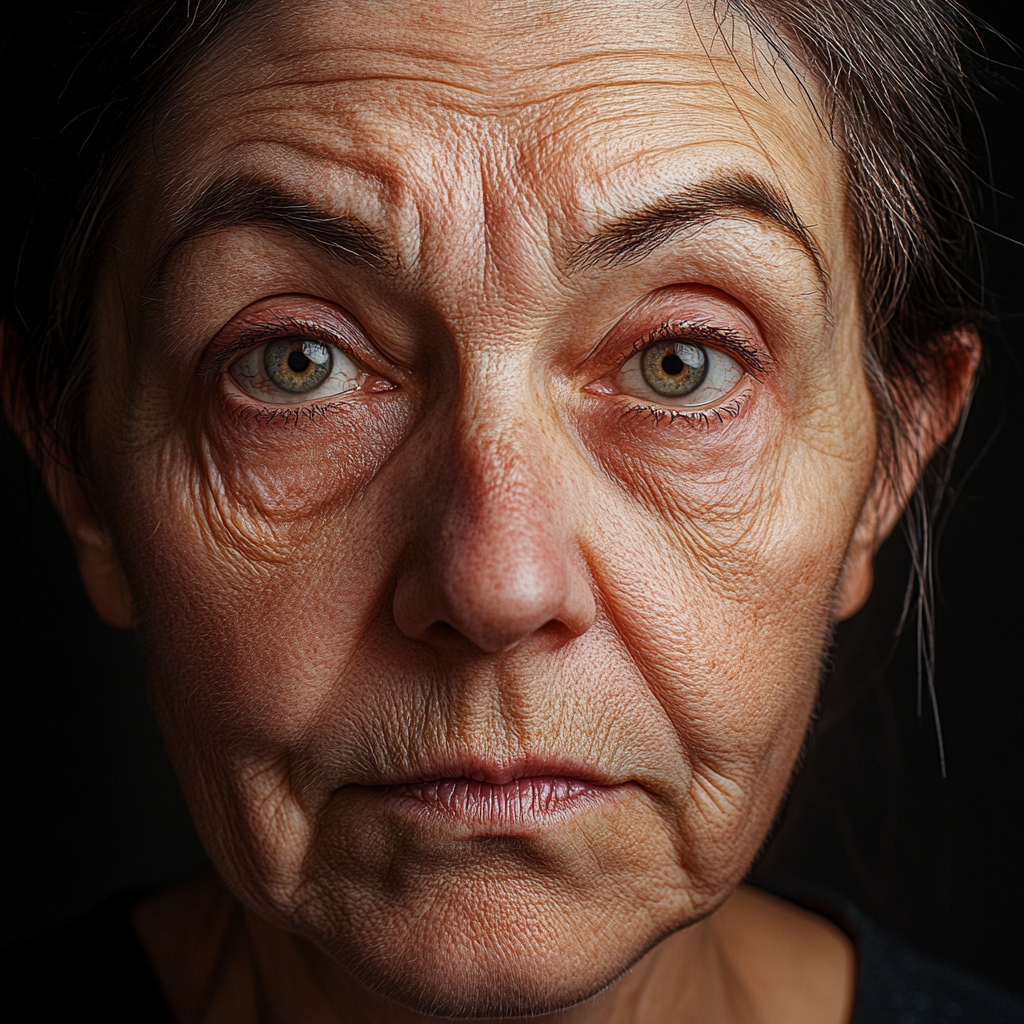Une femme âgée à l'air méchante | Source : Midjourney