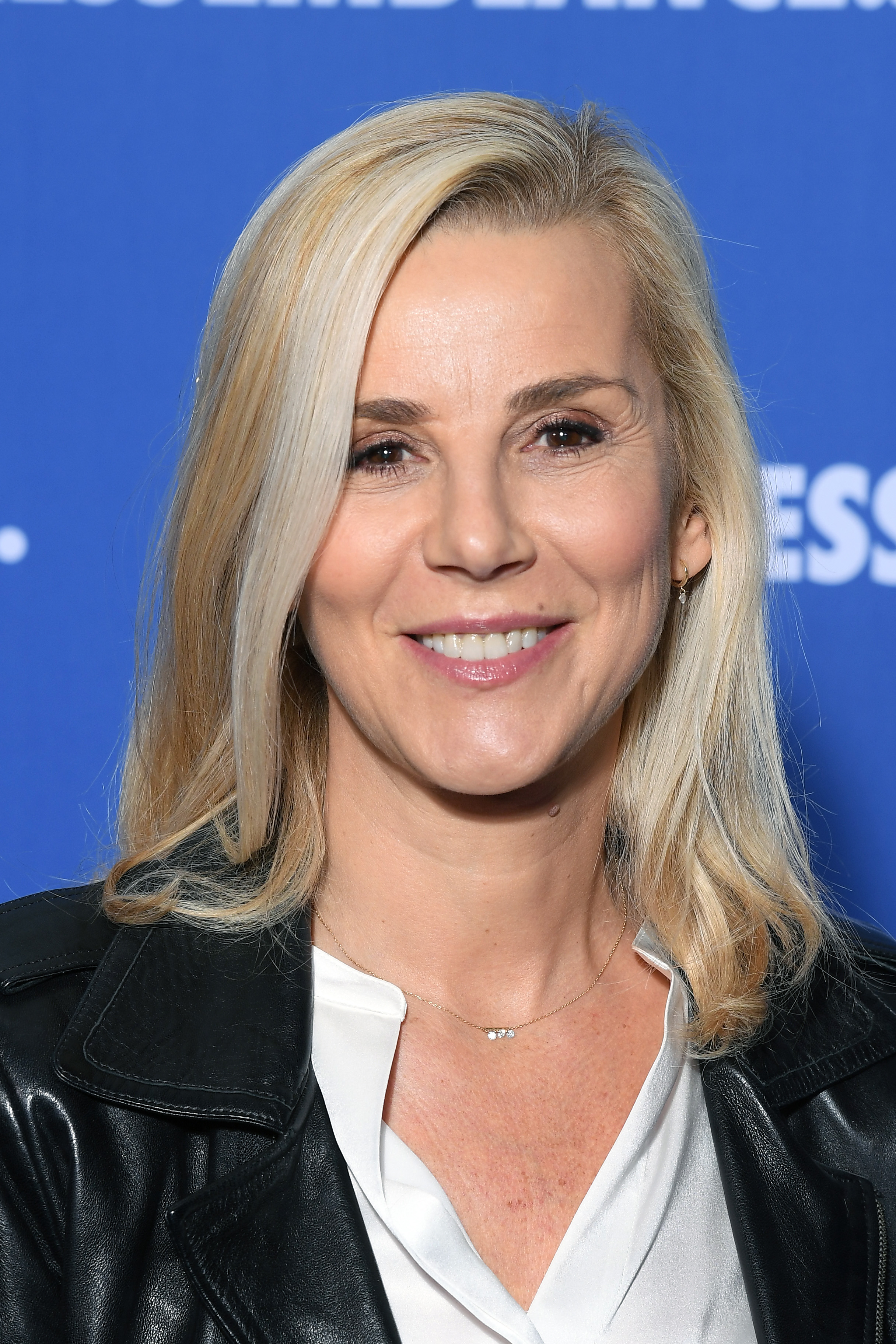 Laurence Ferrari assiste au photocall "Toute Ressemblance" à l'UGC Cine Cite Les Halles le 25 novembre 2019 à Paris, France I Source : Getty Images