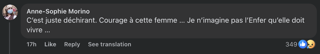 Commentaire d'internaute | Source : capture facebook.com/GossipRoom