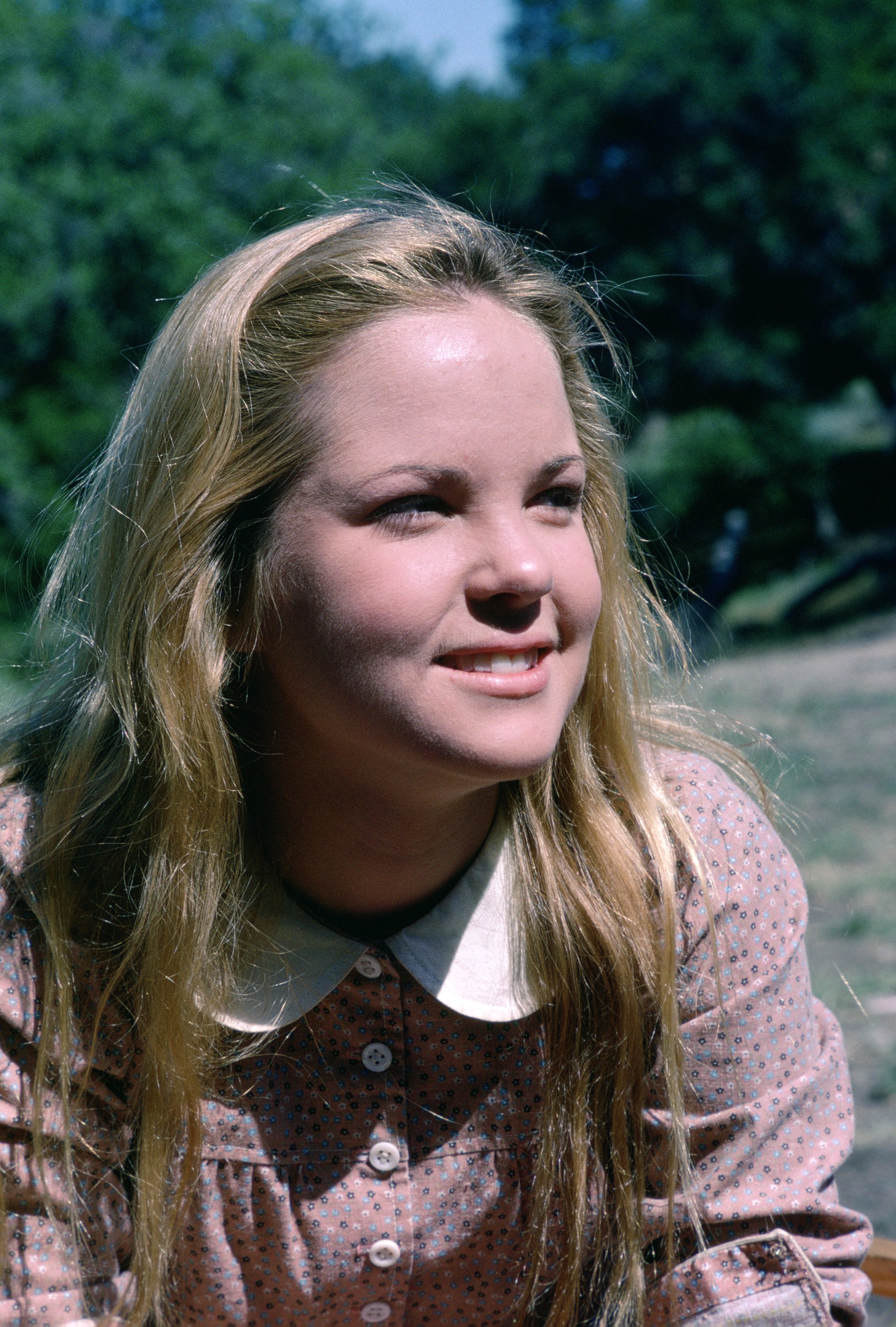 Melissa Sue Anderson dans le rôle de Mary Ingalls, photographiée pendant le tournage de « La Petite maison dans la prairie » | Source : Getty Images