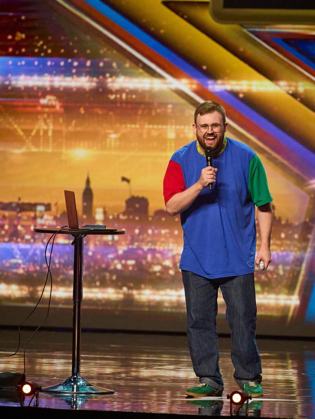 Ted Hill lors de son audition dans « Britain's Got Talent » le 28 mars 2026. | Source : Instagram/thetedhill