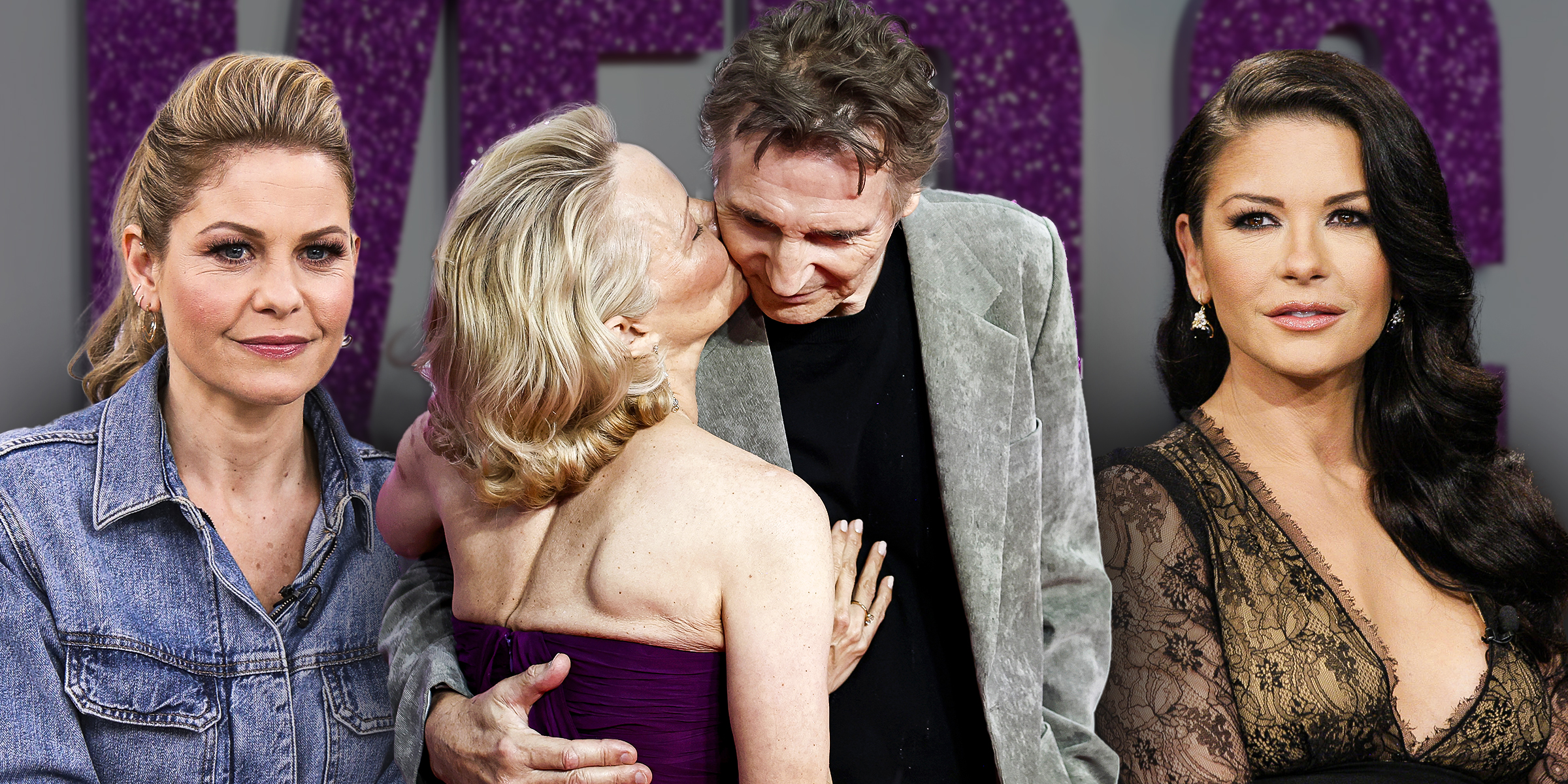 Candace Cameron Bure, Pamela Anderson, Liam Neeson et Catherine Zeta-Jones | Source : Getty Images