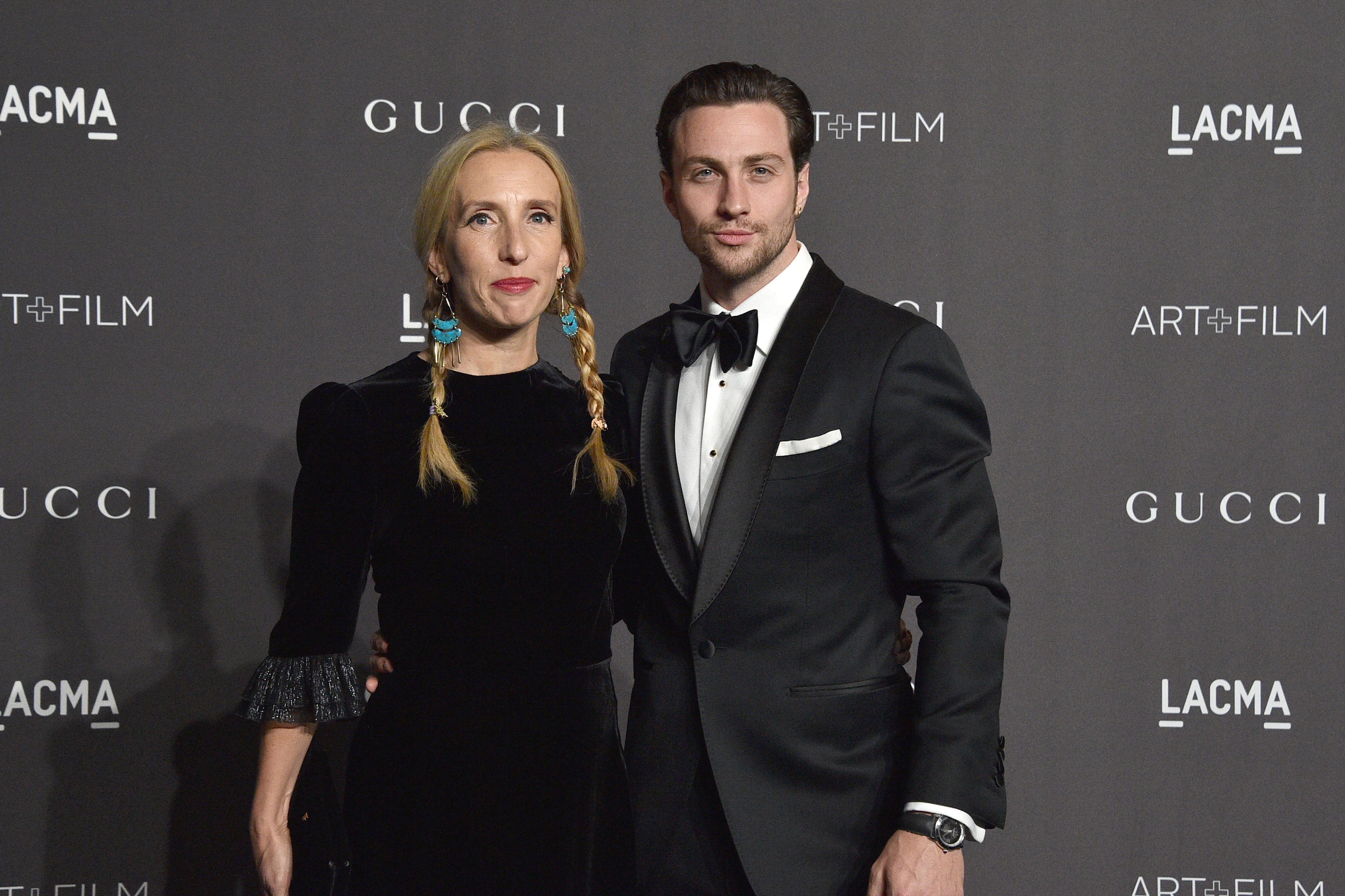 Sam et Aaron Taylor-Johnson au gala LACMA Art + Film le 3 novembre 2018. | Source : Getty Images