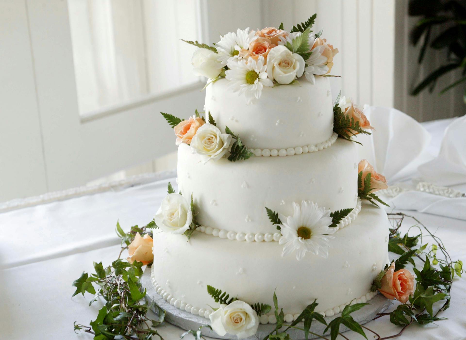 Un gâteau de mariage | Source : Pexels
