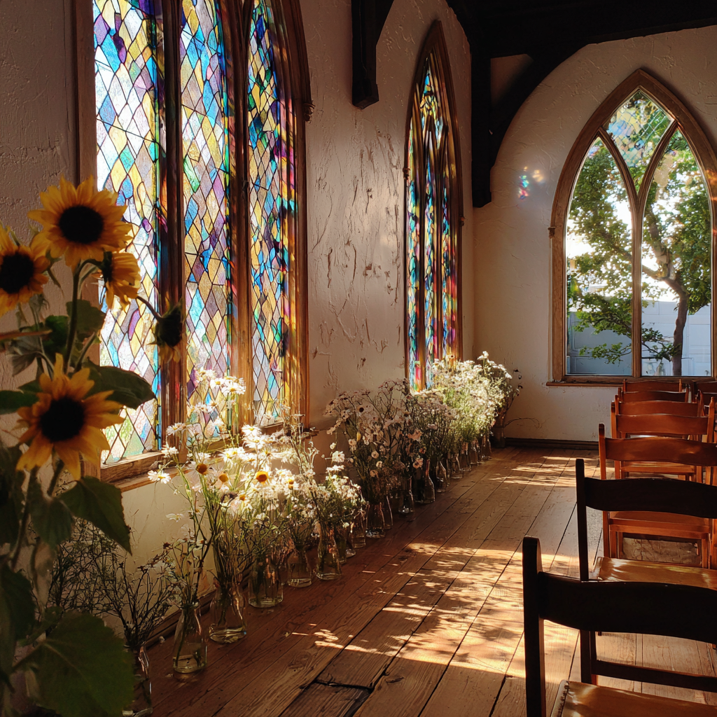 L'intérieur d'une église | Source : Midjourney