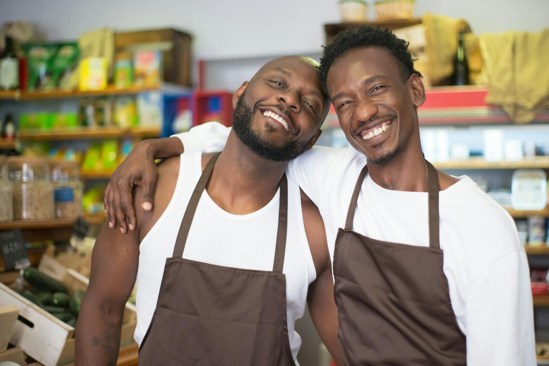 Employés d'une épicerie | Source : Pexels