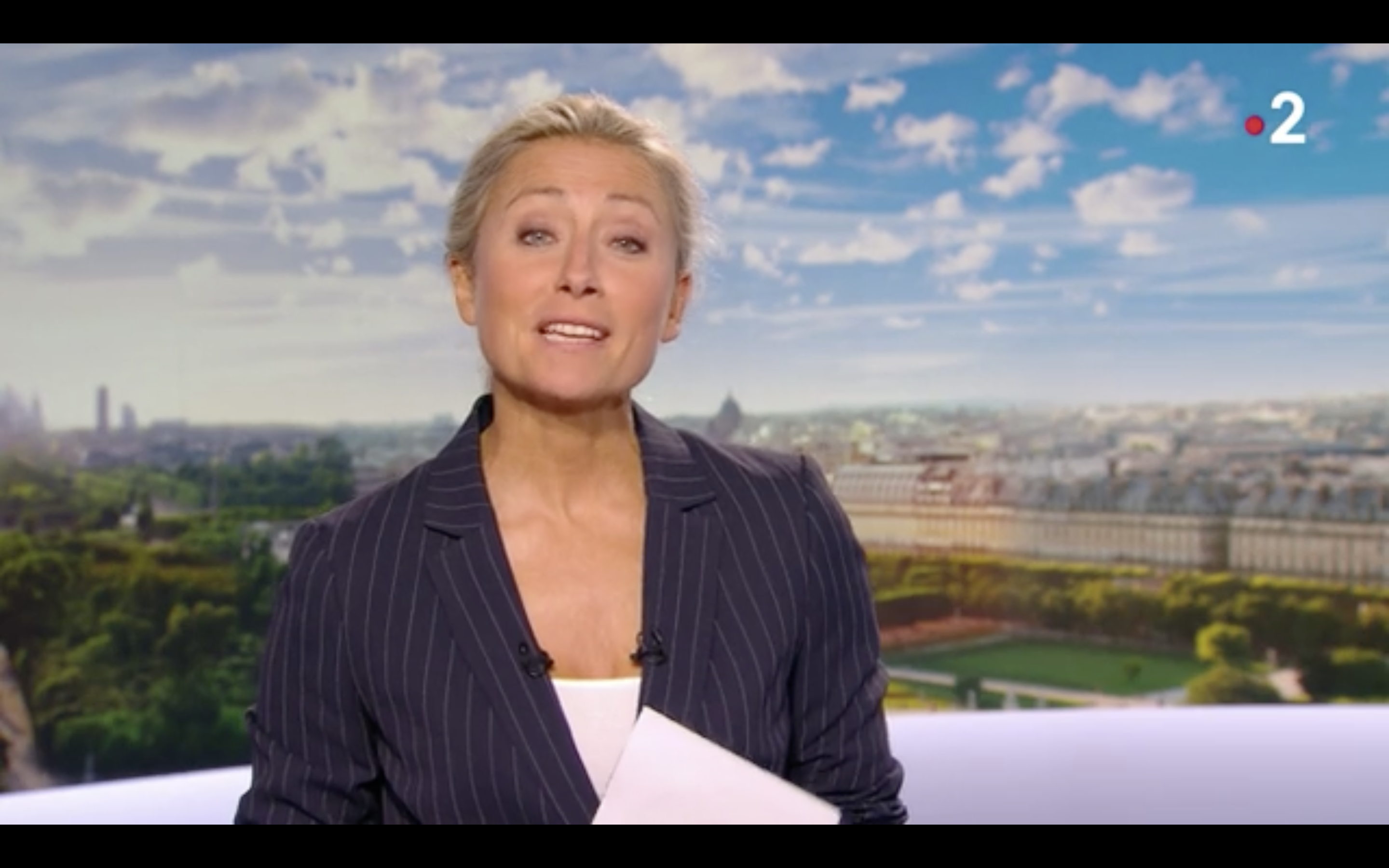 Capture d'écran du JT de 20 Heures sur France 2, mardi 27 mai 2025 I Source : France Info