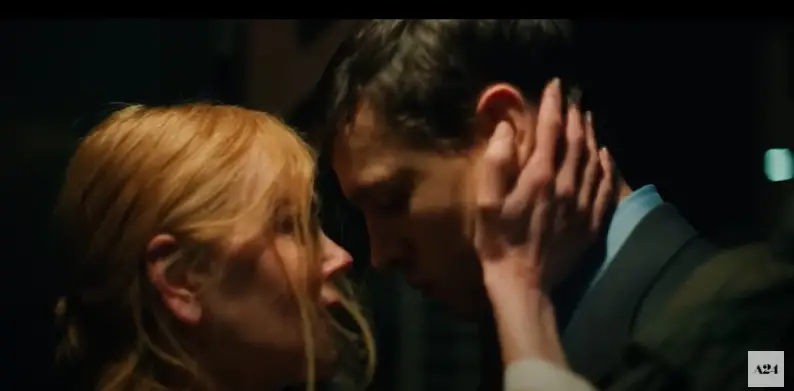 Nicole Kidman et Harris Dickinson dans « Babygirl ». | Source : YouTube/ Rotten Tomatoes Trailer