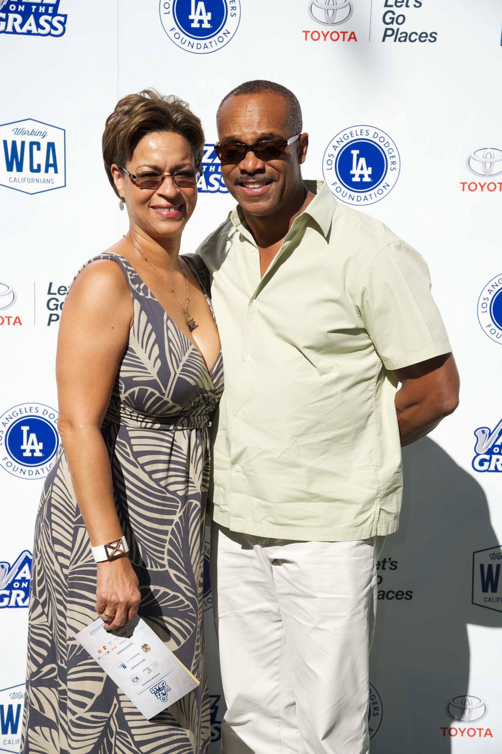 Gabrielle Bullock et Rocky Carroll lors de l'événement Jazz on the Grass, le 6 octobre 2013, à Sherman Oaks, en Californie. | Source : Getty Images
