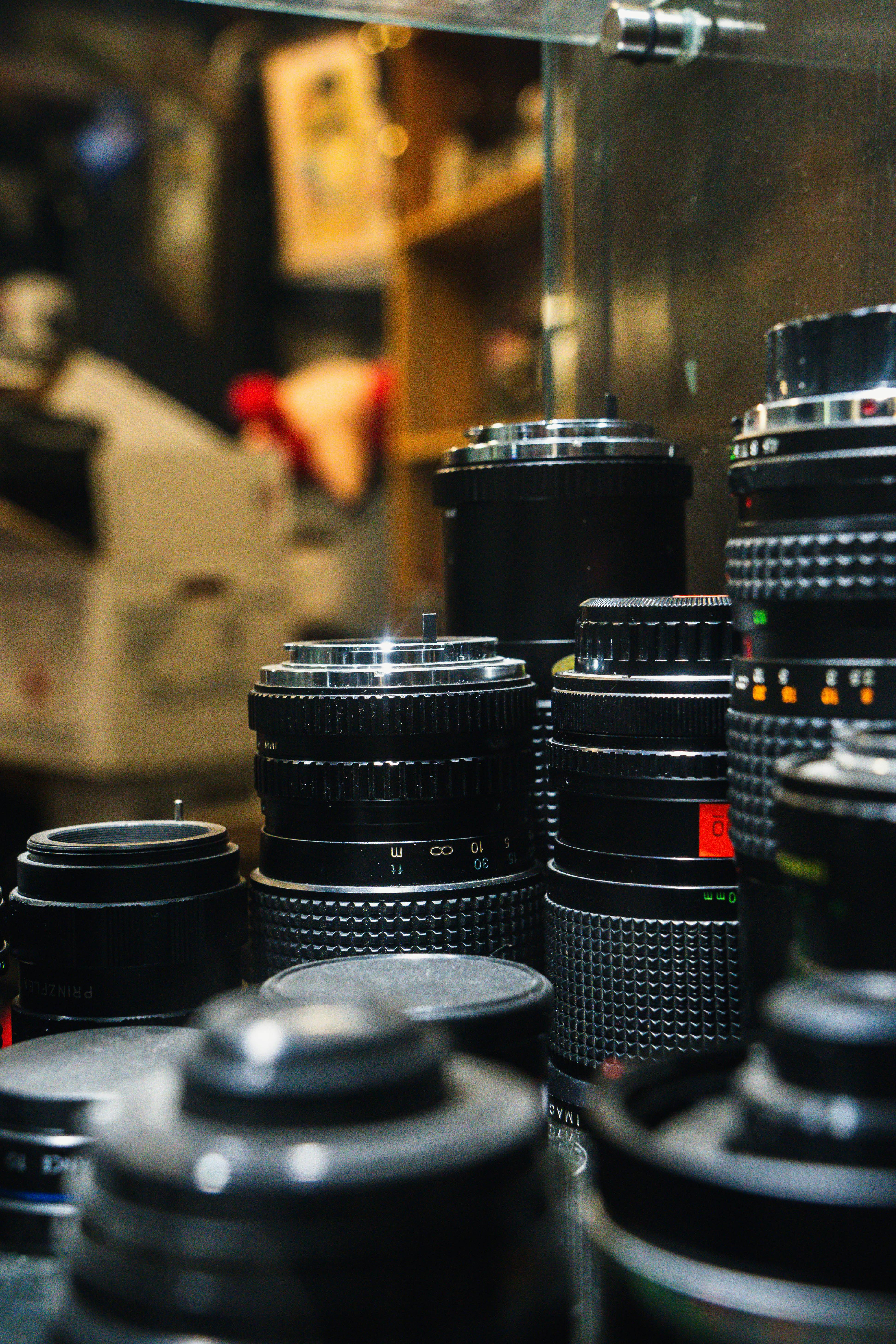 Appareils photo et objectifs | Source : Pexels