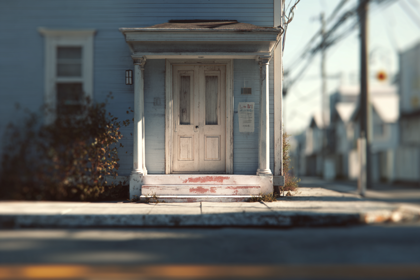 L'entrée d'une maison | Source : Midjourney