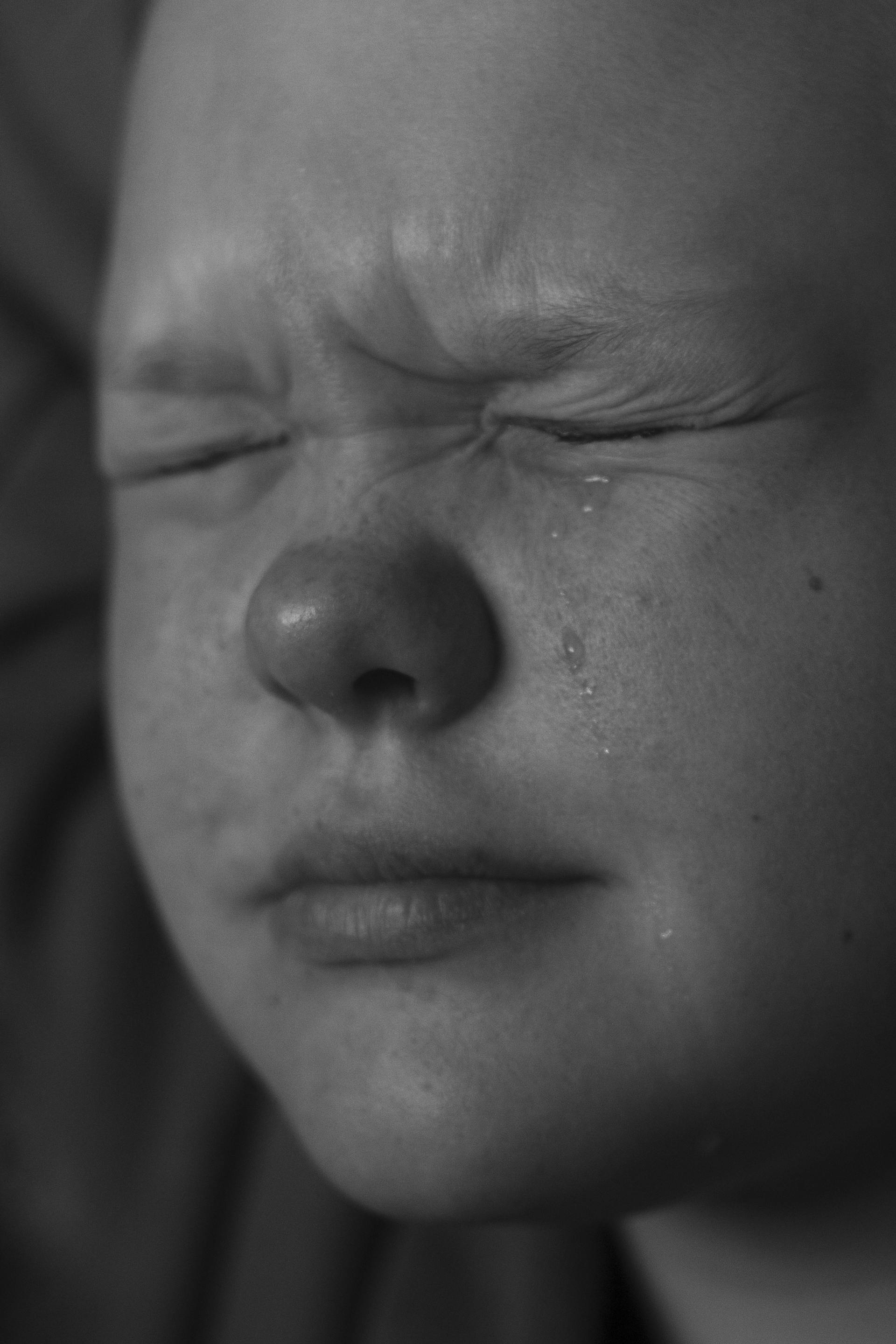 Une fille qui pleure | Source : Pexels