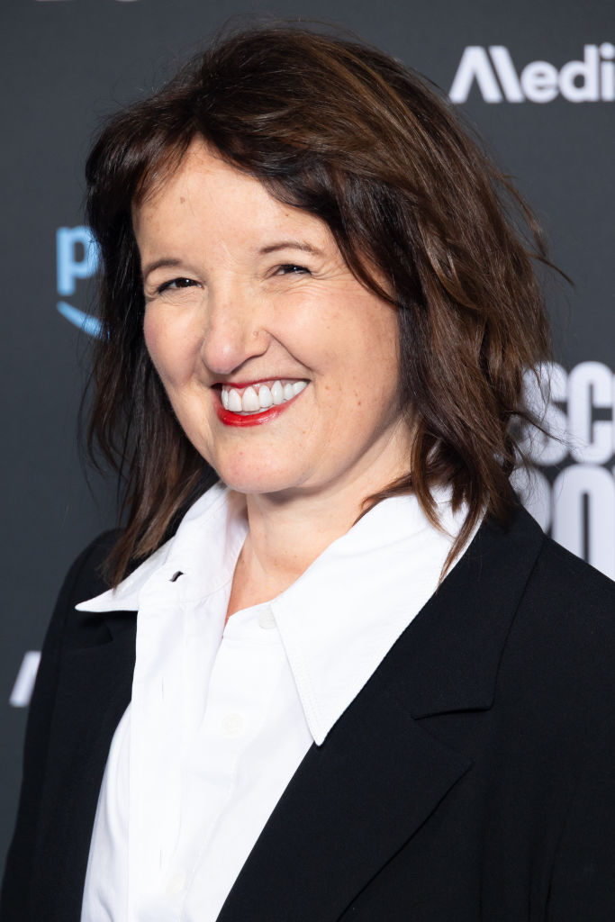 Anne Roumanoff assiste à l'avant-première du film "Escort Boys" de Prime Video au Ciné Cité des Halles, le 18 décembre 2023 à Paris. | Source : Getty Images